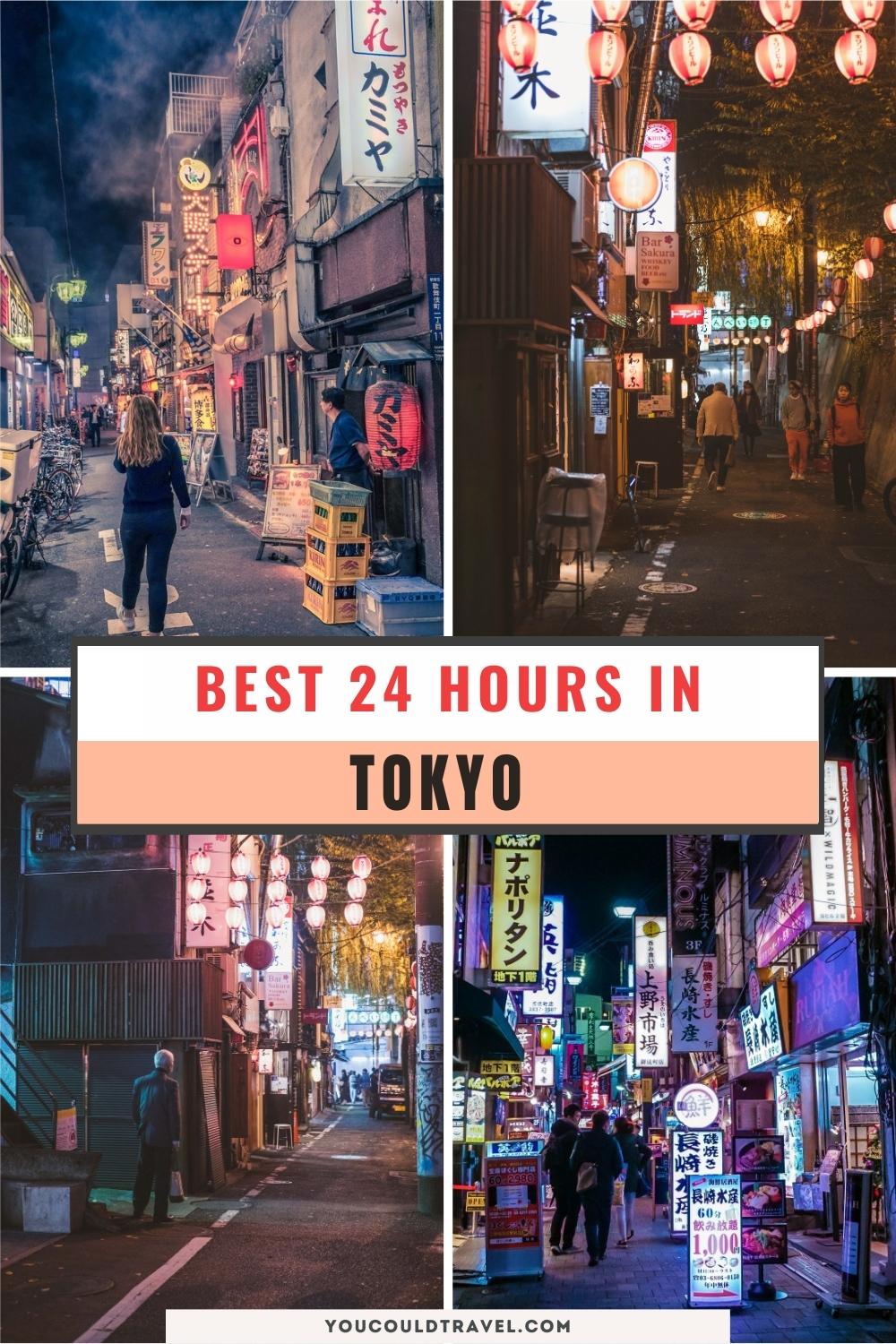 24 hours in Tokyo
