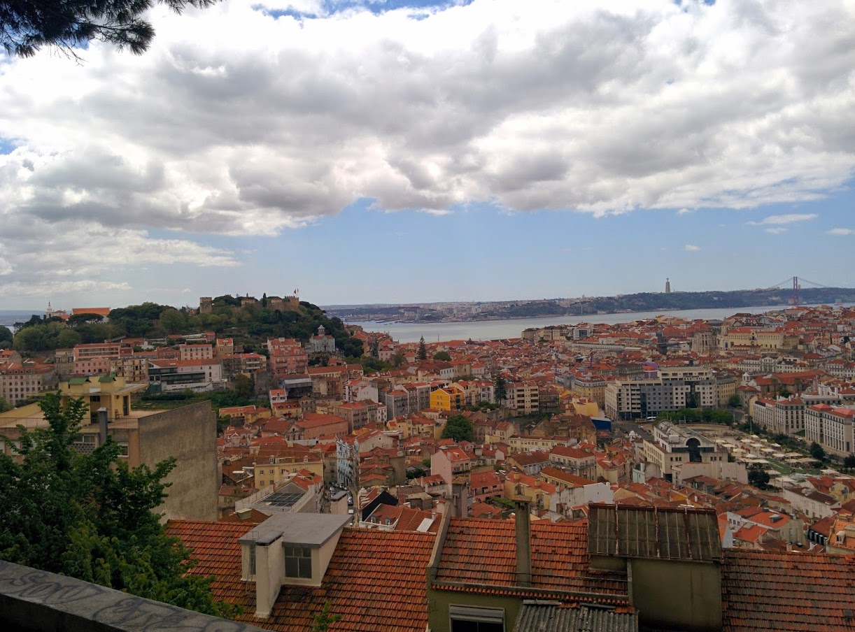 Aerial View Lisbon