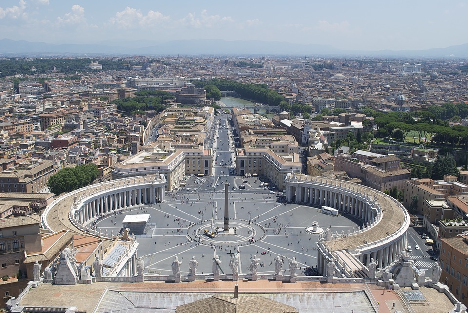 Aerial View Rome