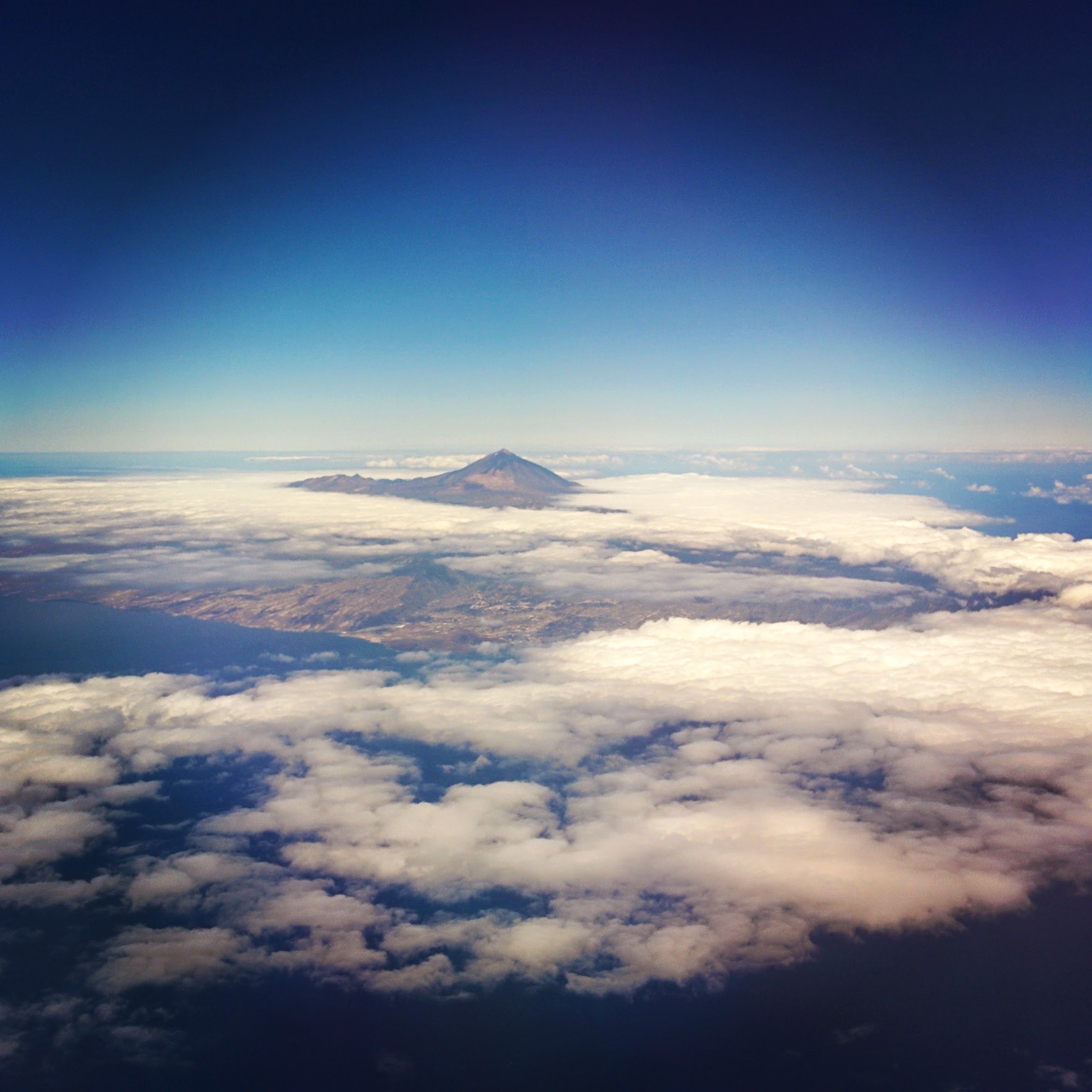 Airplane View Tenerife