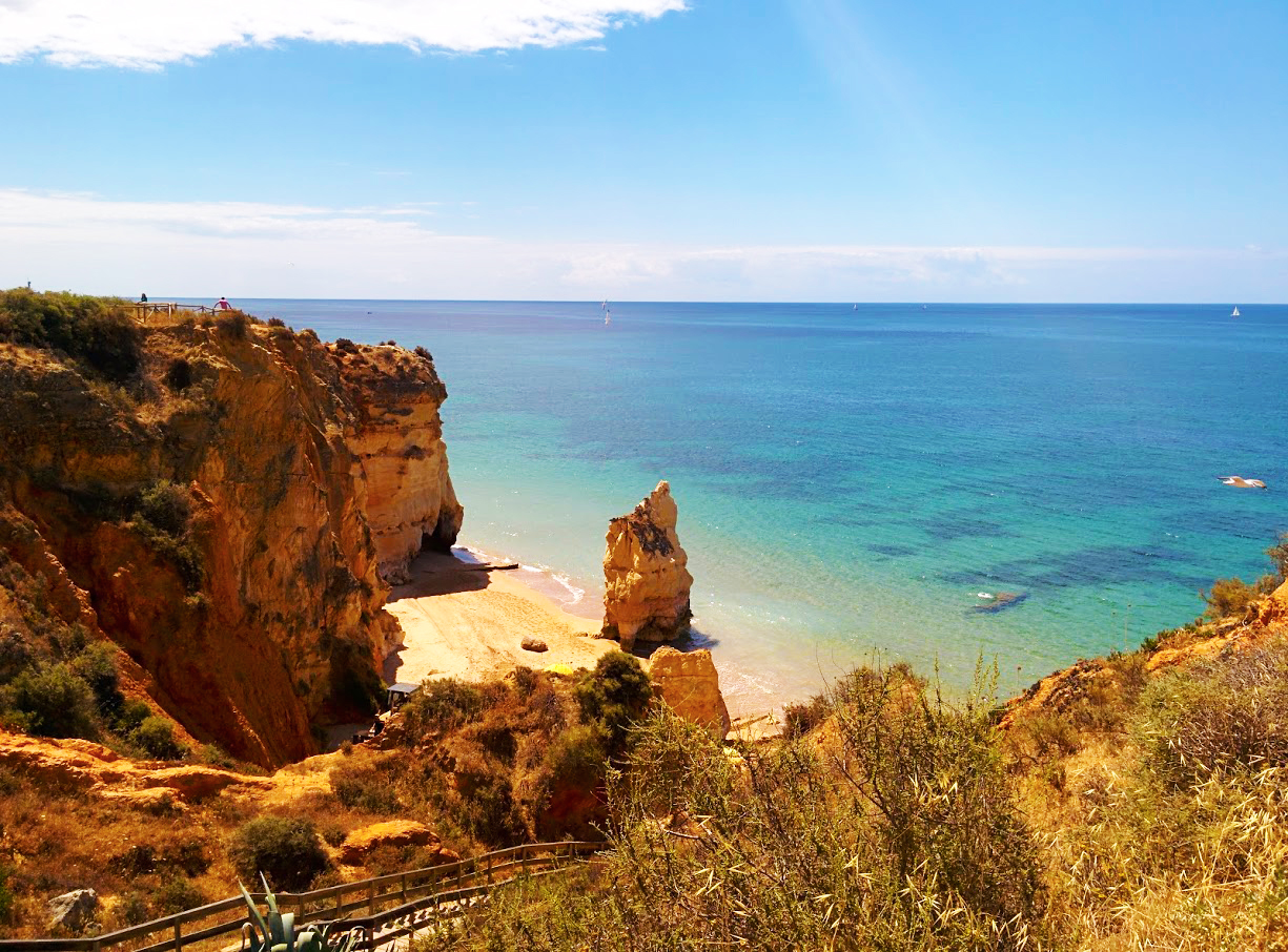 Algarve Cliff Beach