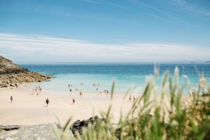 A beautiful beach in St Ives
