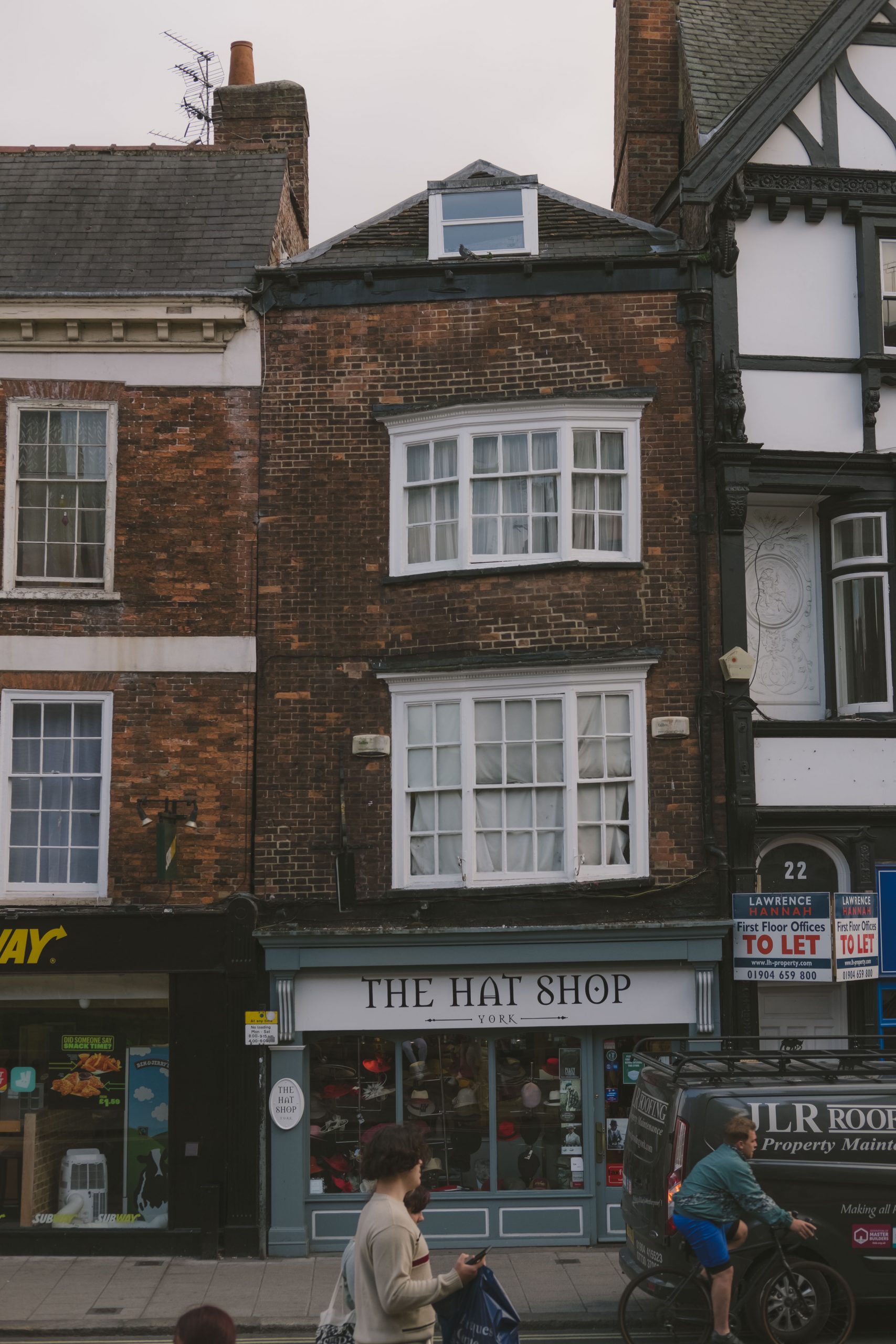 A traditional shopfront in York England