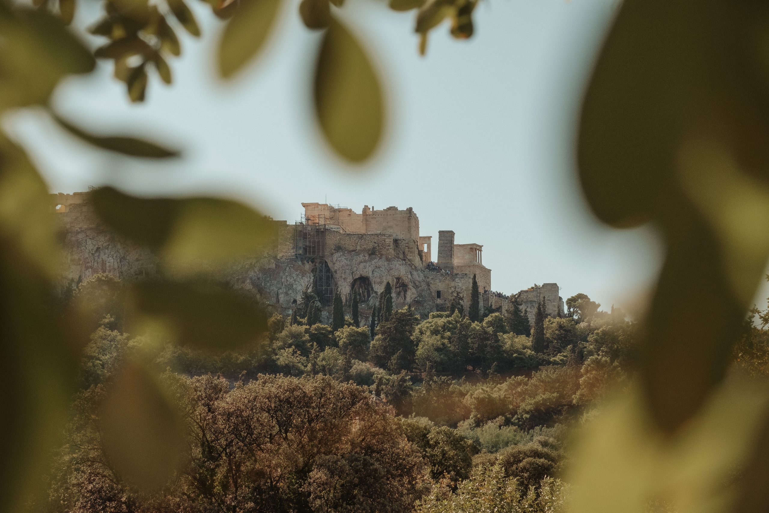 Acropolis Hill in Athens