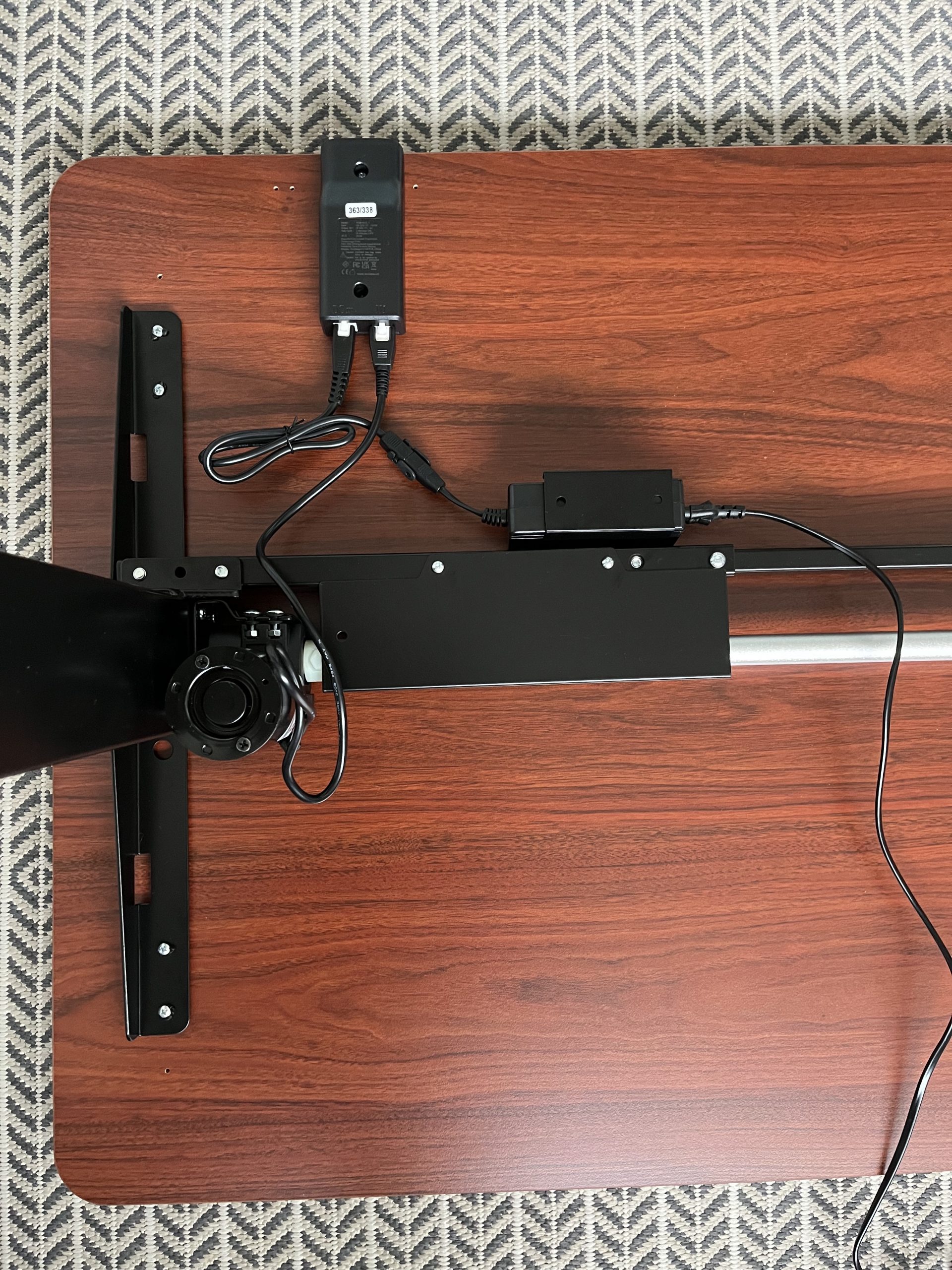 Adding the up and down button for the standing desk