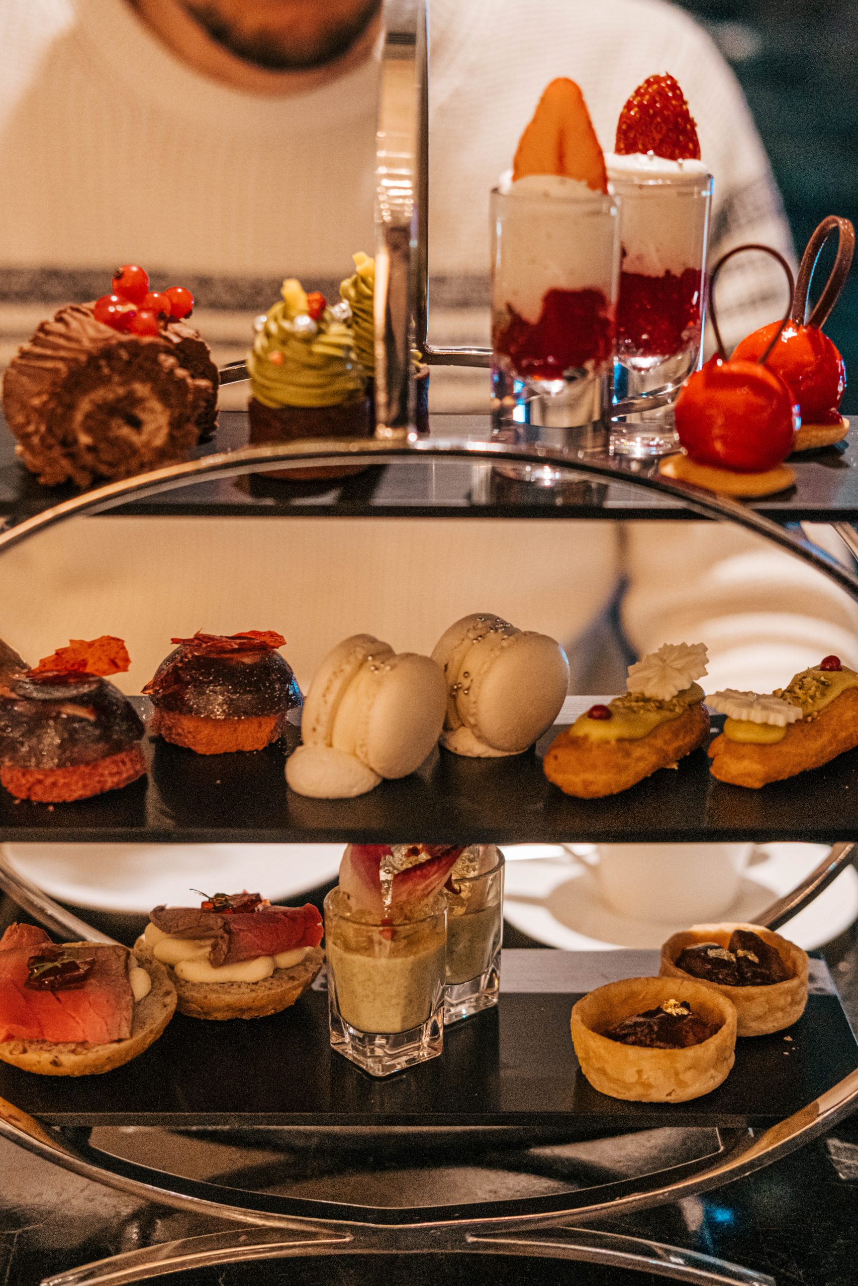 Afternoon tea at the grand lounge Ginza