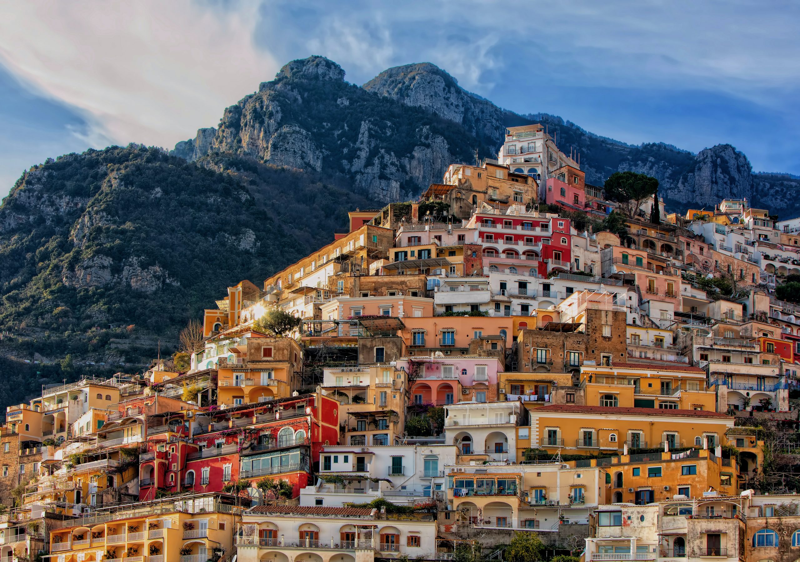 Amalfi coast in Italy