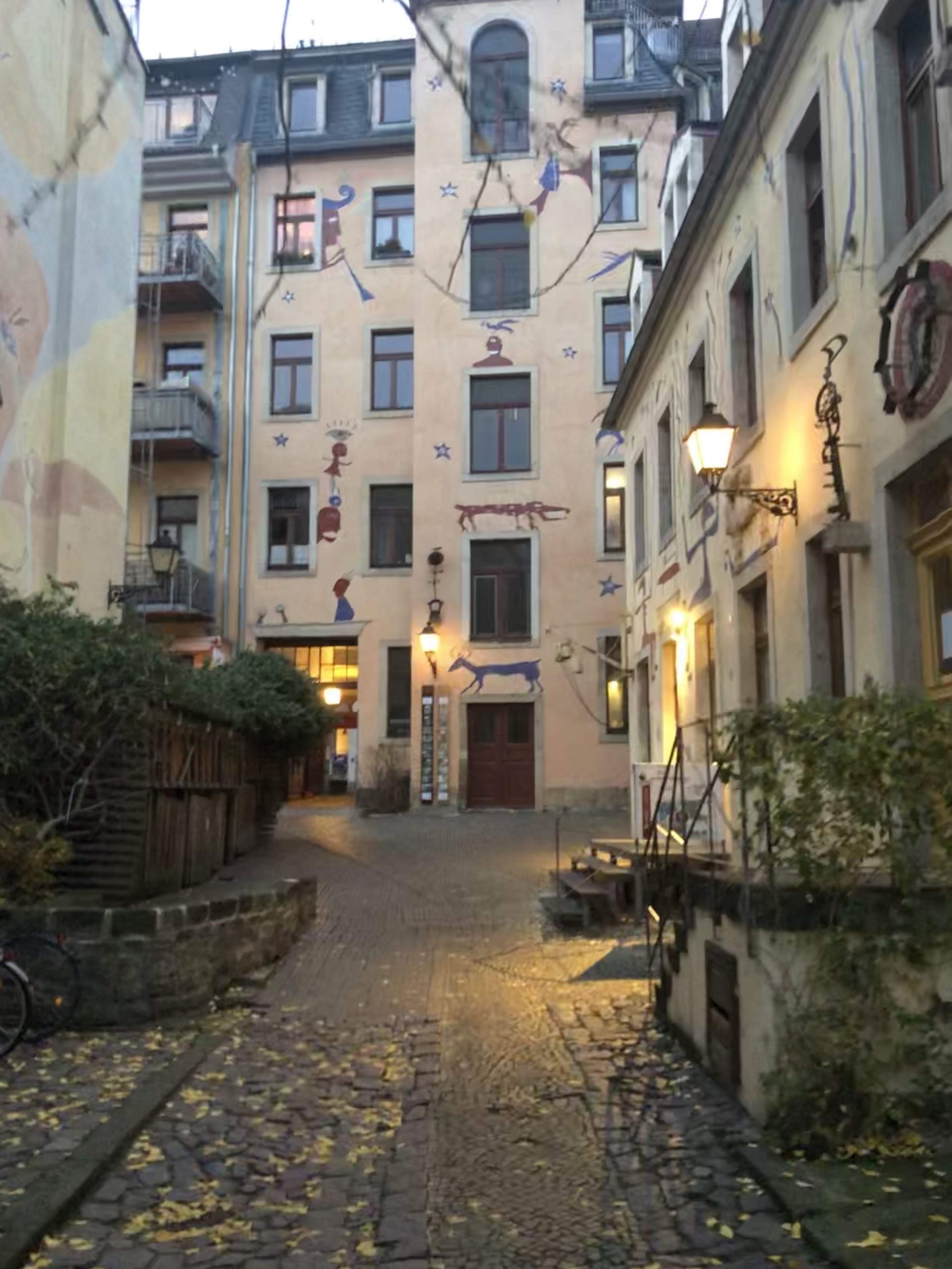 Art passage in Dresden