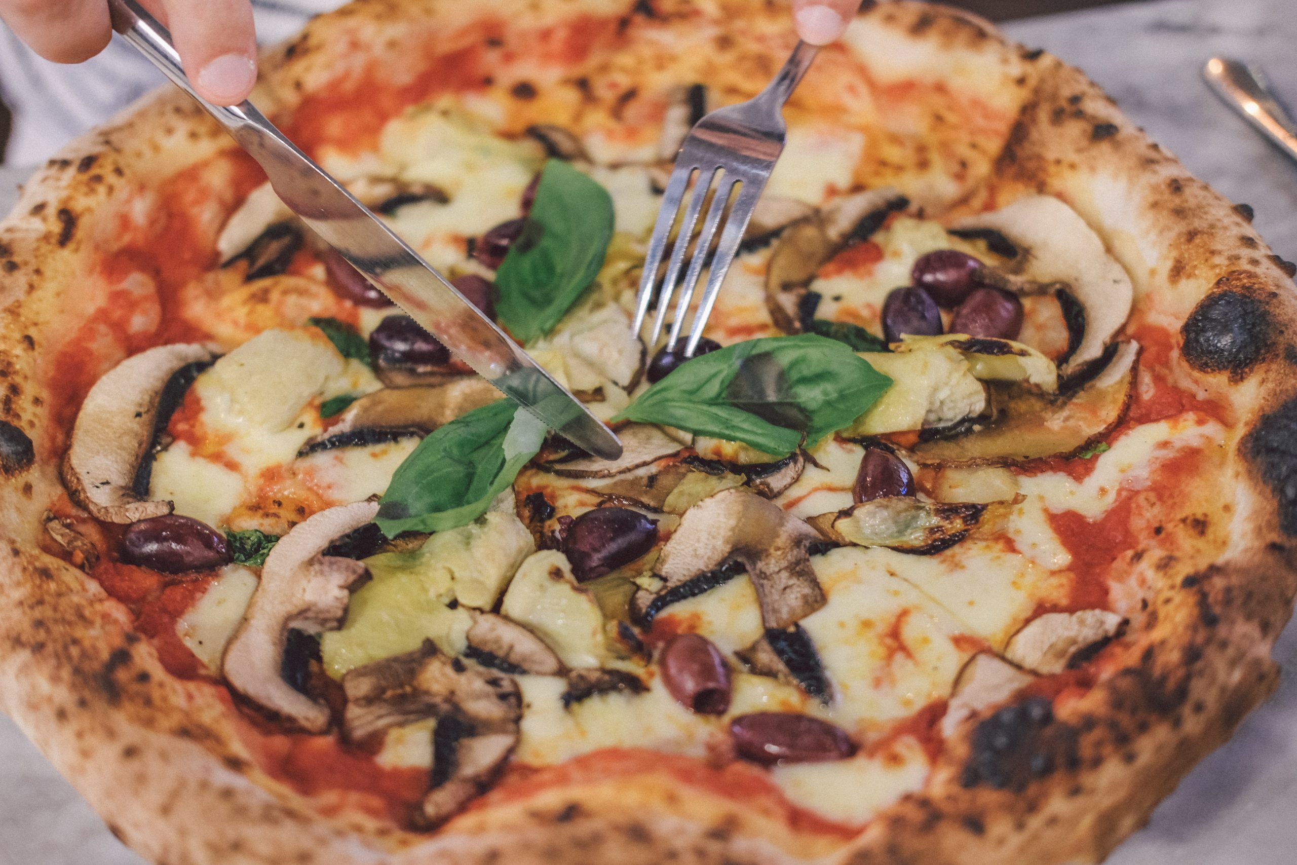 Authentic Neapolitan pizza at Settebello Gloucester