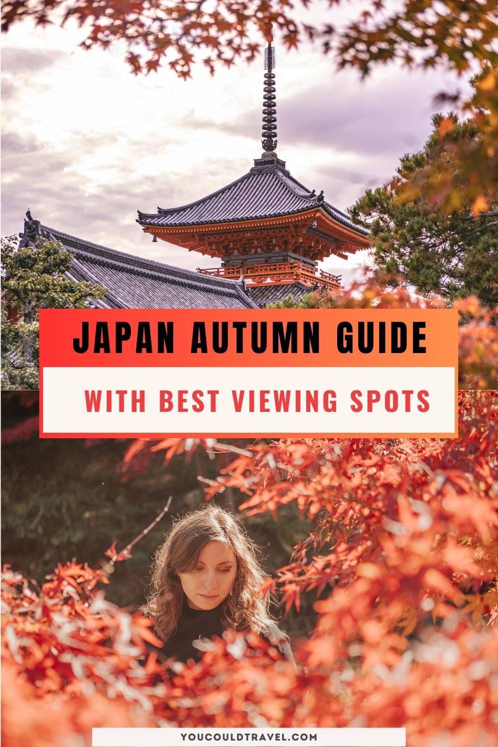 Autumn Leaves Koyo in Japan Pin