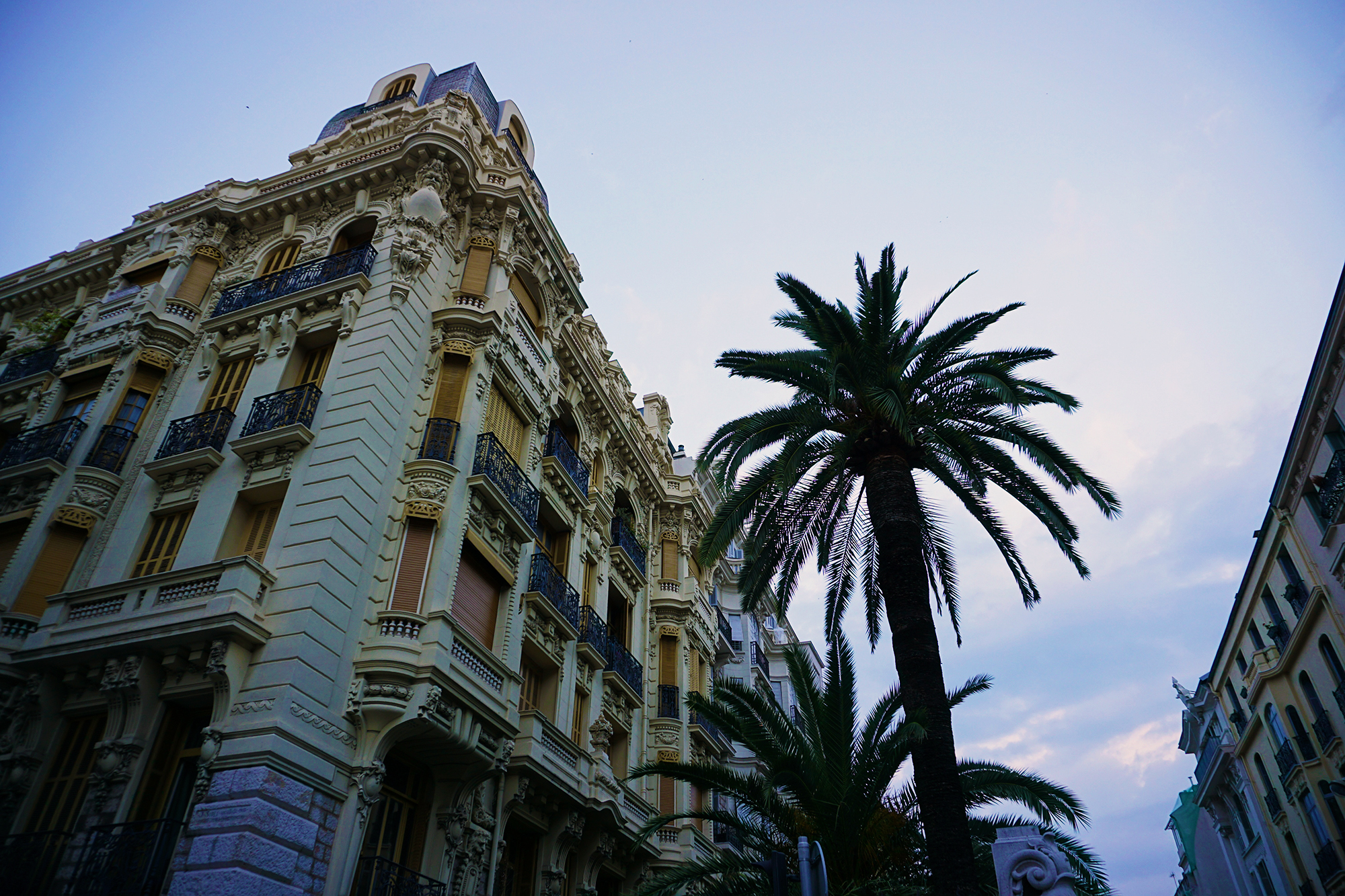 Views of Baroque Buildings in Nice France