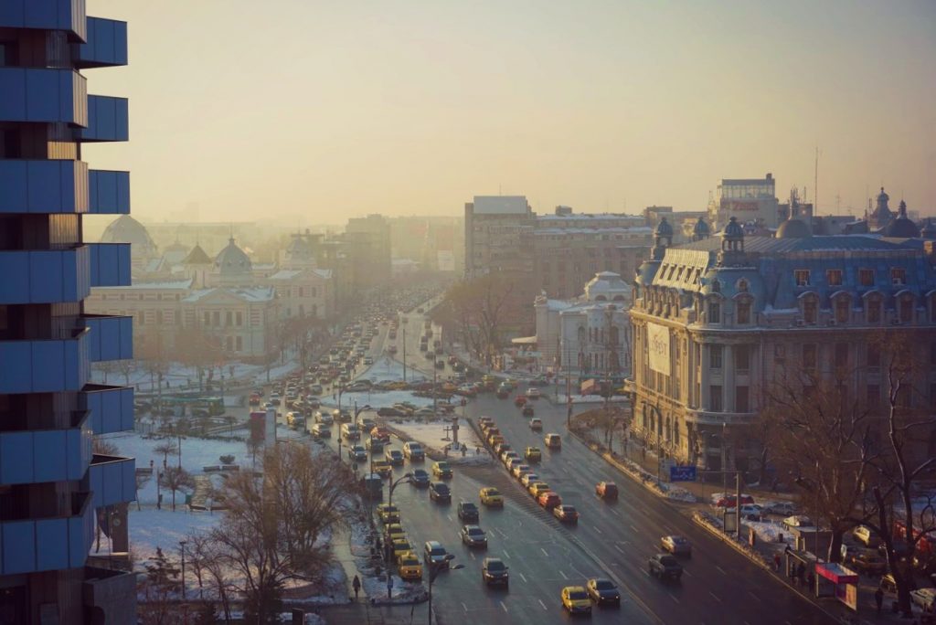 Bucharest View Above