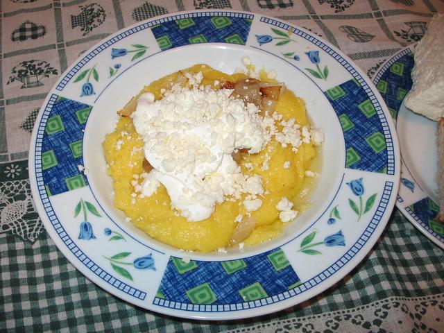 Balmos Traditional Romanian Dish Balmos Traditional Romanian Dish