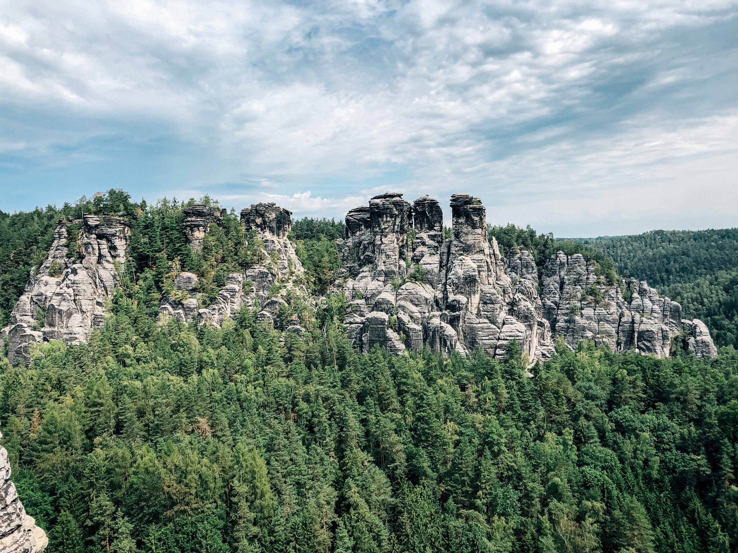 Bastei Rock formations Bastei Rock formations