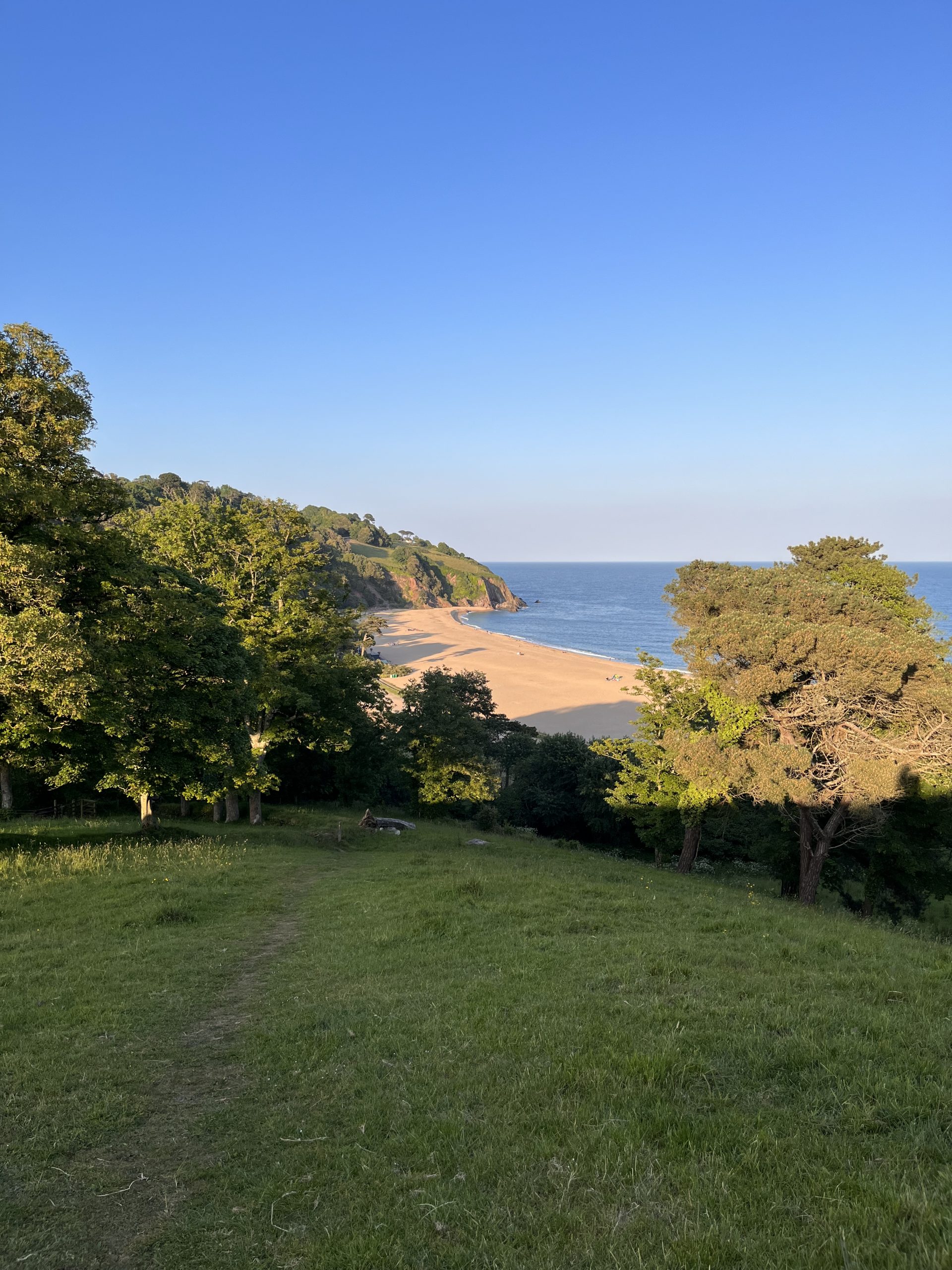 Beautiful beach in Devon