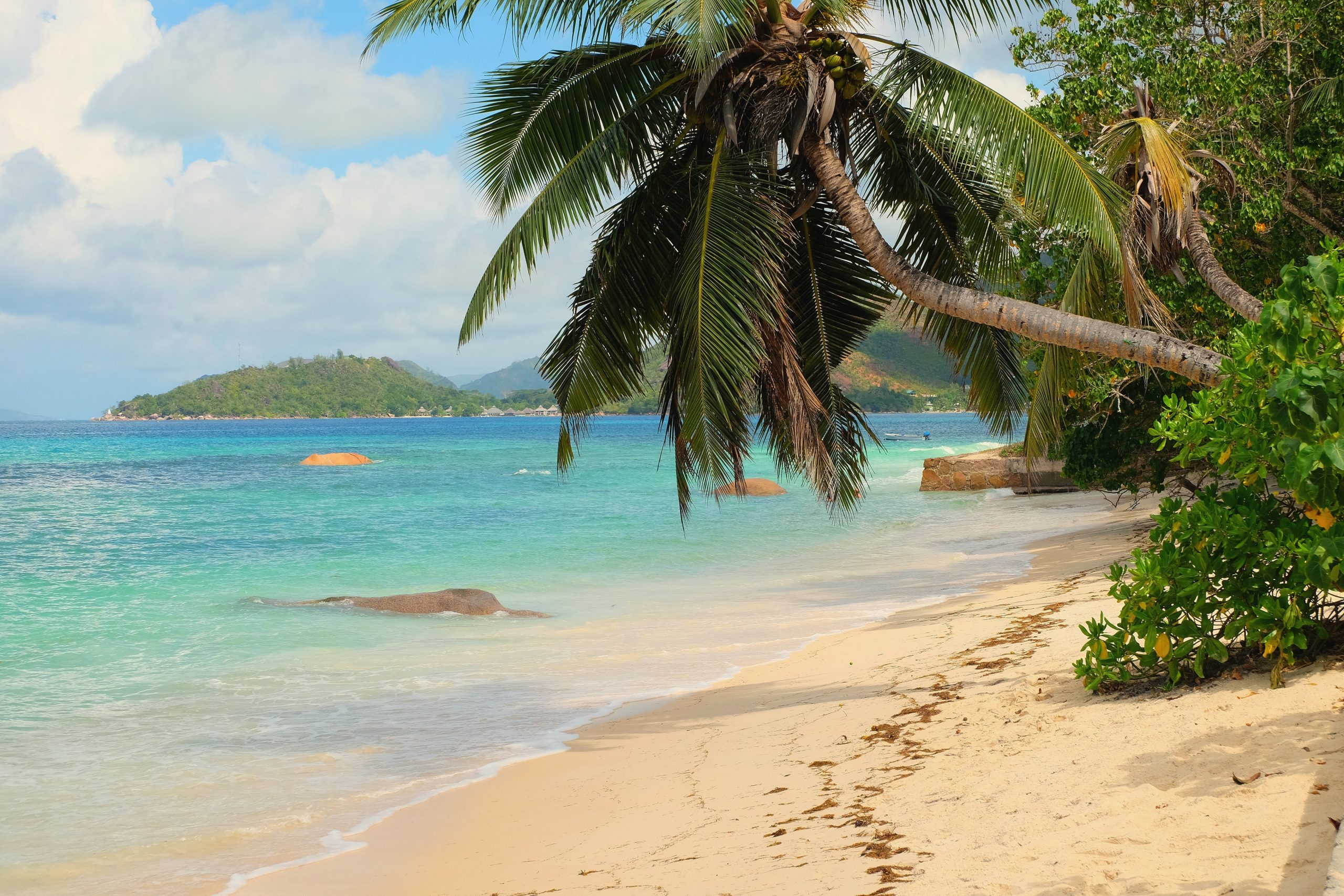 Beautiful Beach Praslin