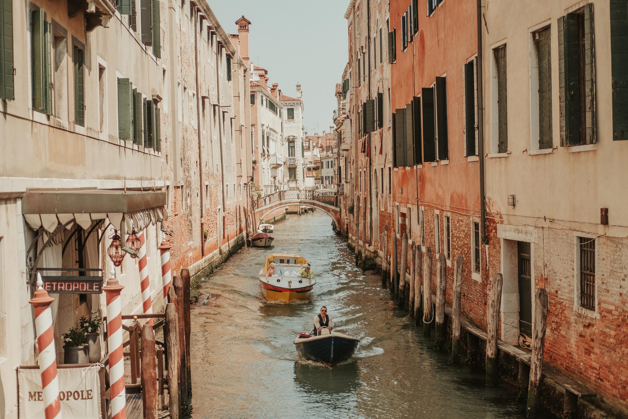 Beautiful Canals in Venice Gondola Ride