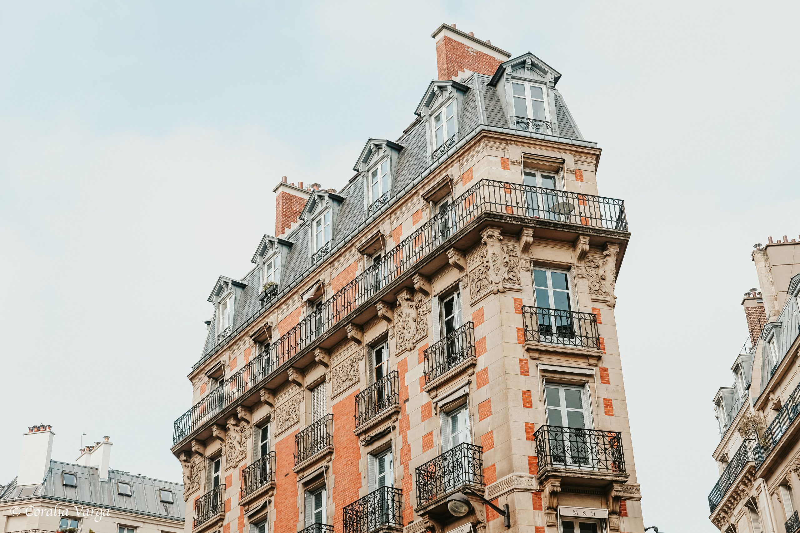 Beautiful city of Paris with its gorgeous buildings