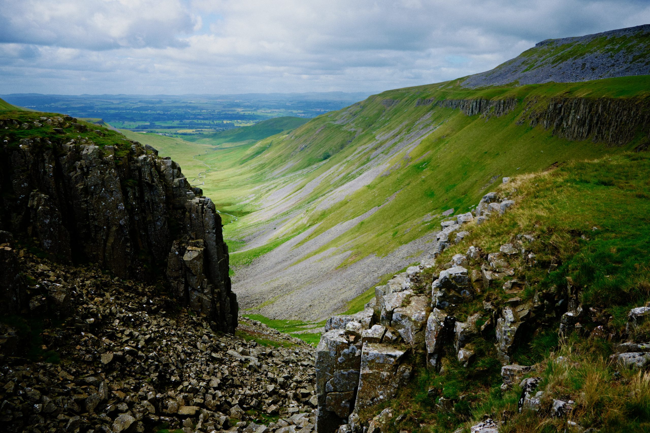 Beautiful Glaciated Valley in Appleby UK