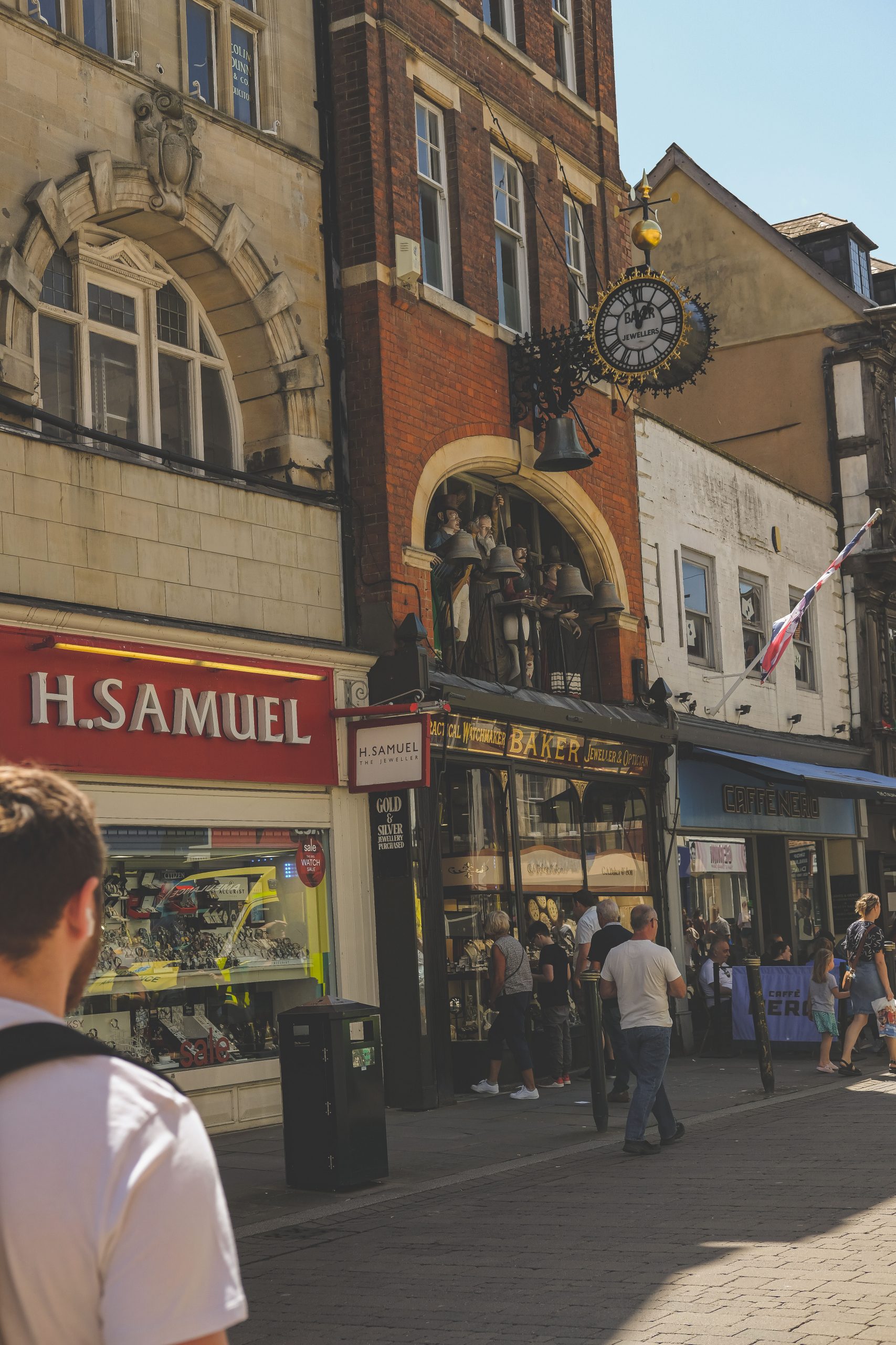 beautiful city of Gloucester on a sunny day