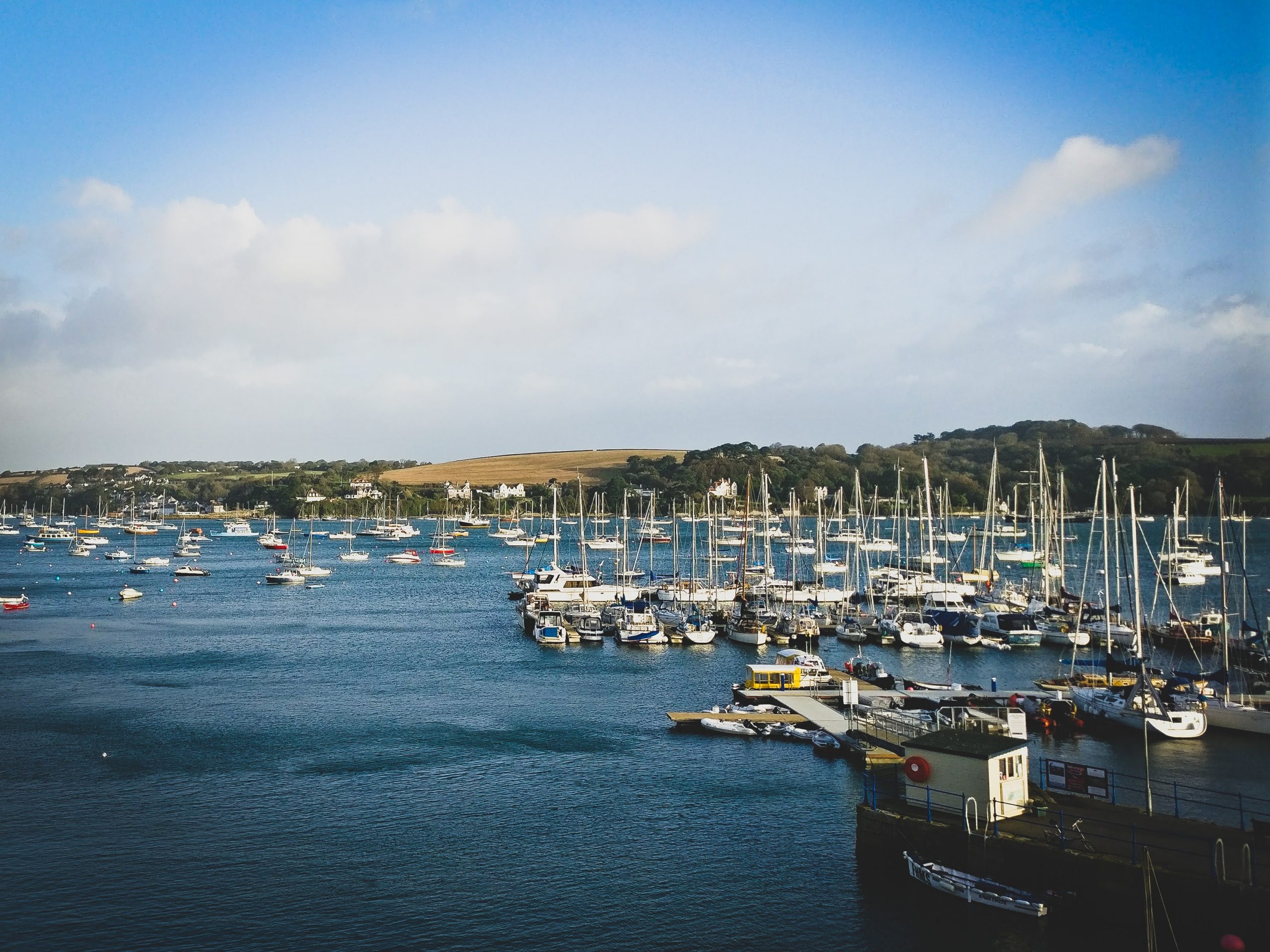 beautiful harbour at Falmouth