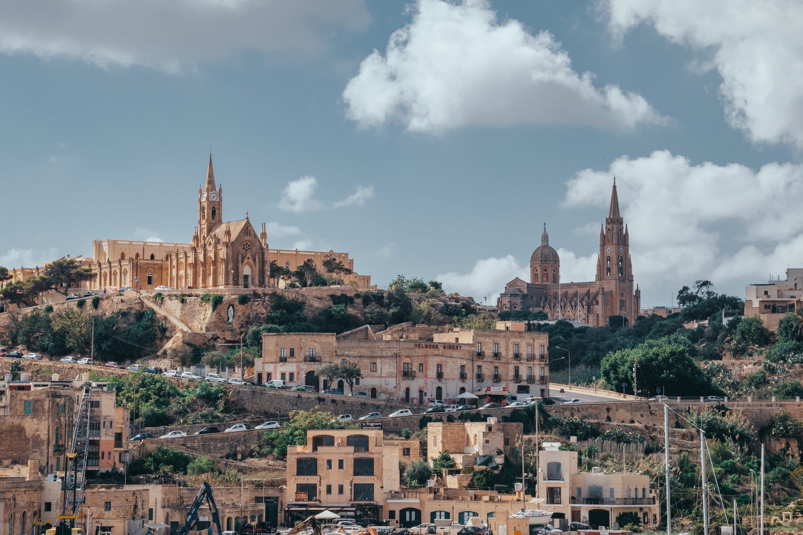 Beautiful architecture on the gorgeous island of Gozo - a fantastic place to stay in Malta for sun lovers