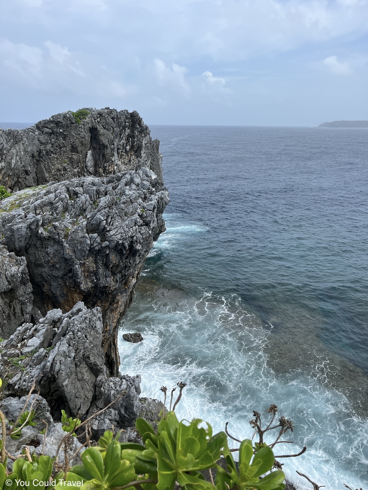 Beautiful landscape at Cape Hedo in Okinawa