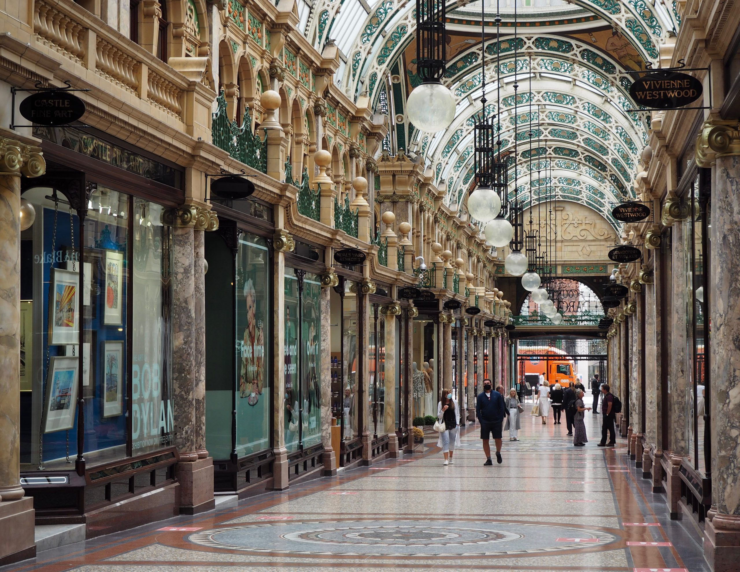 Beautiful Leeds arcades