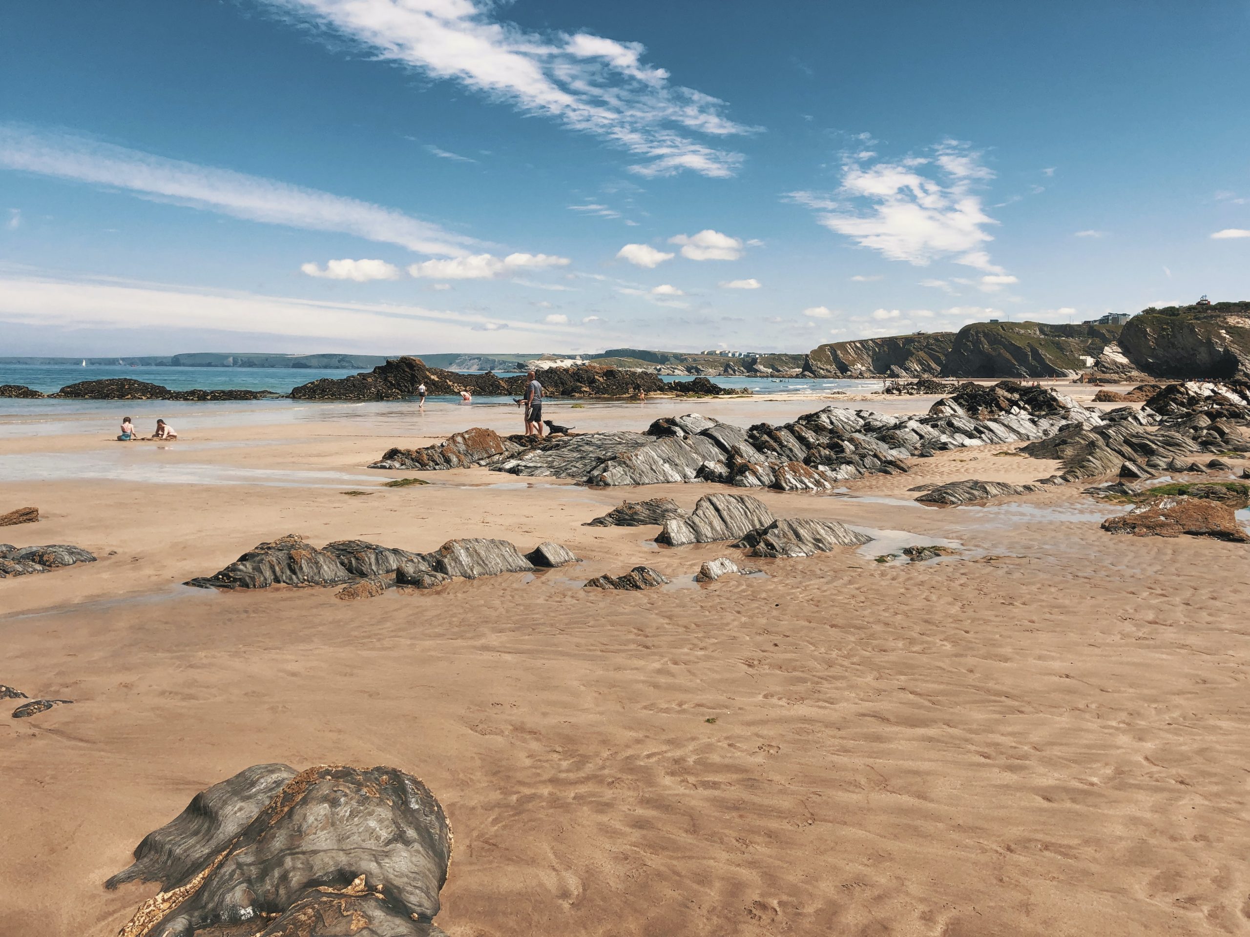 Beautiful Newquay beach