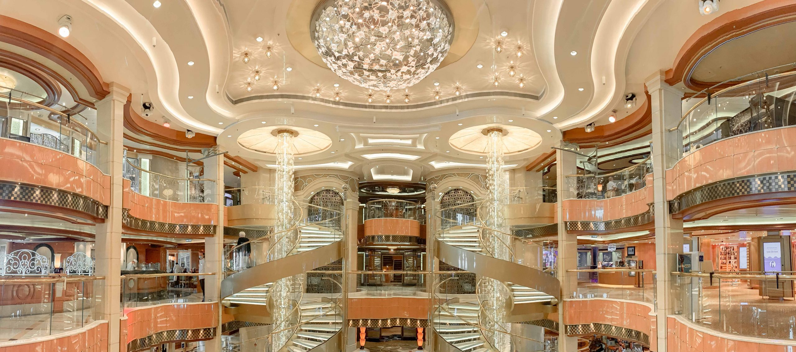 Beautiful piazza on regal princess