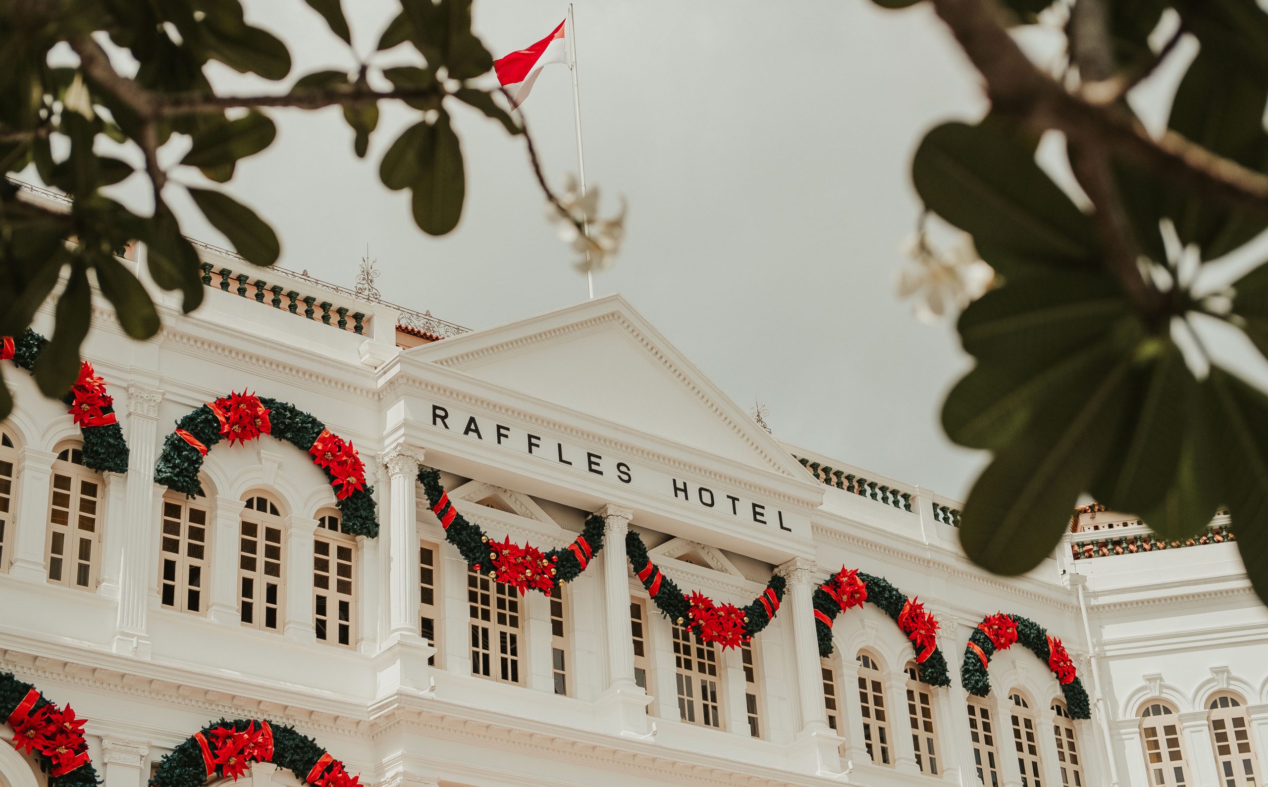 Beautiful Raffles Hotel Singapore