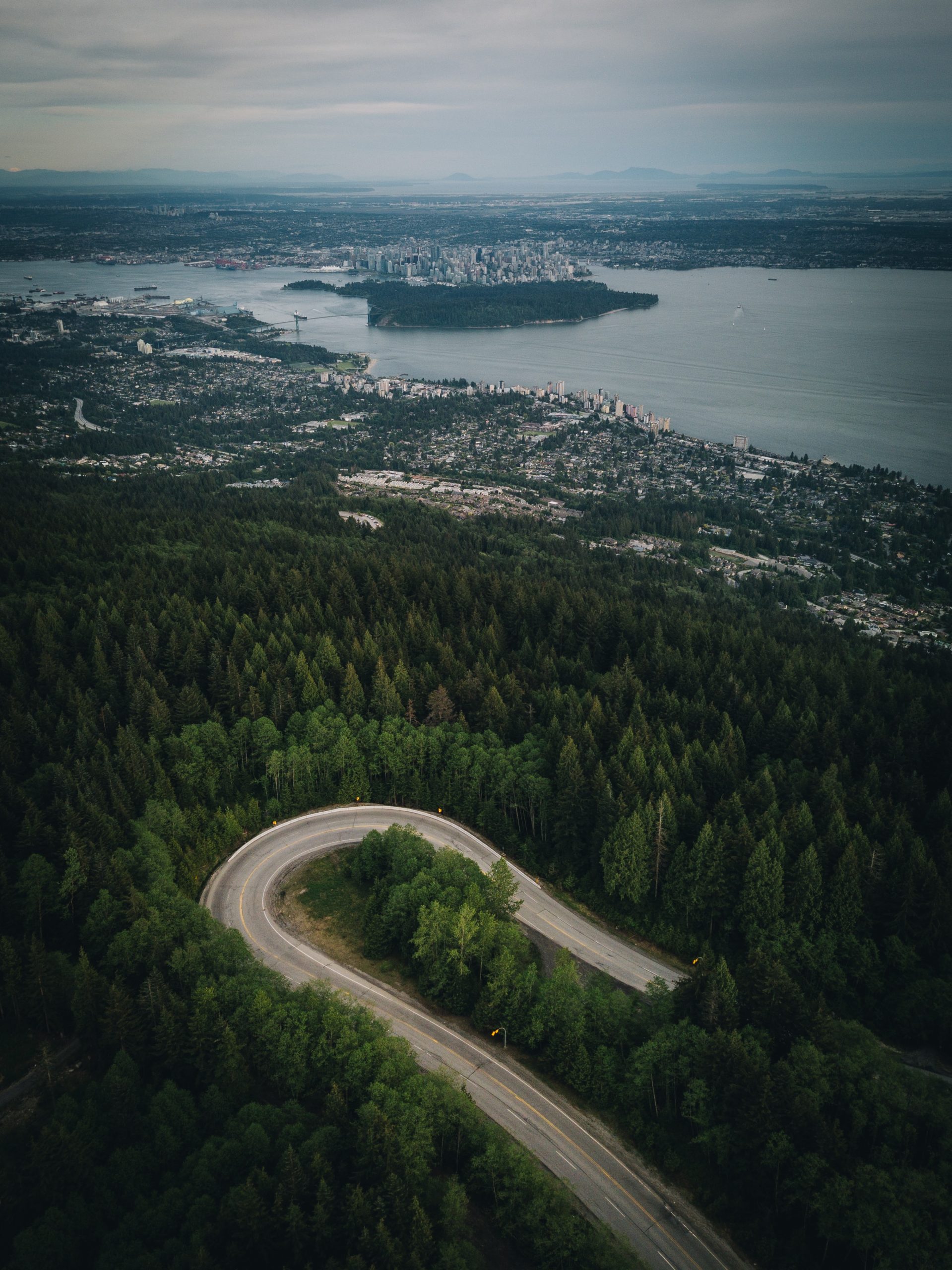 Beautiful Vancouver from above