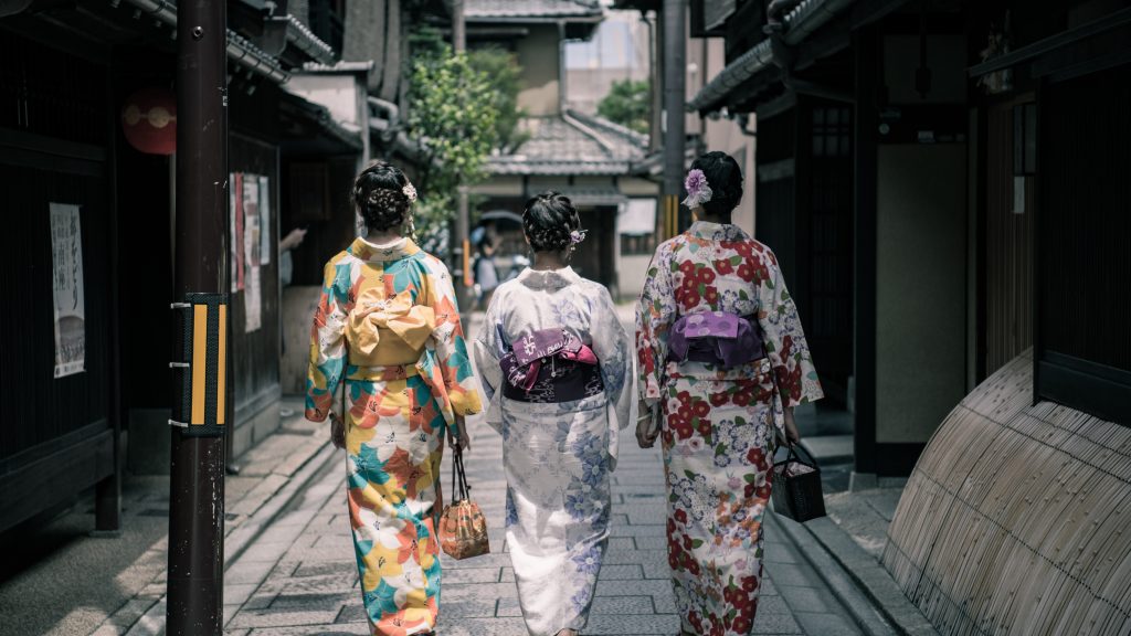 Visiting Kyoto in August to enjoy matsuri while wearing yukatas