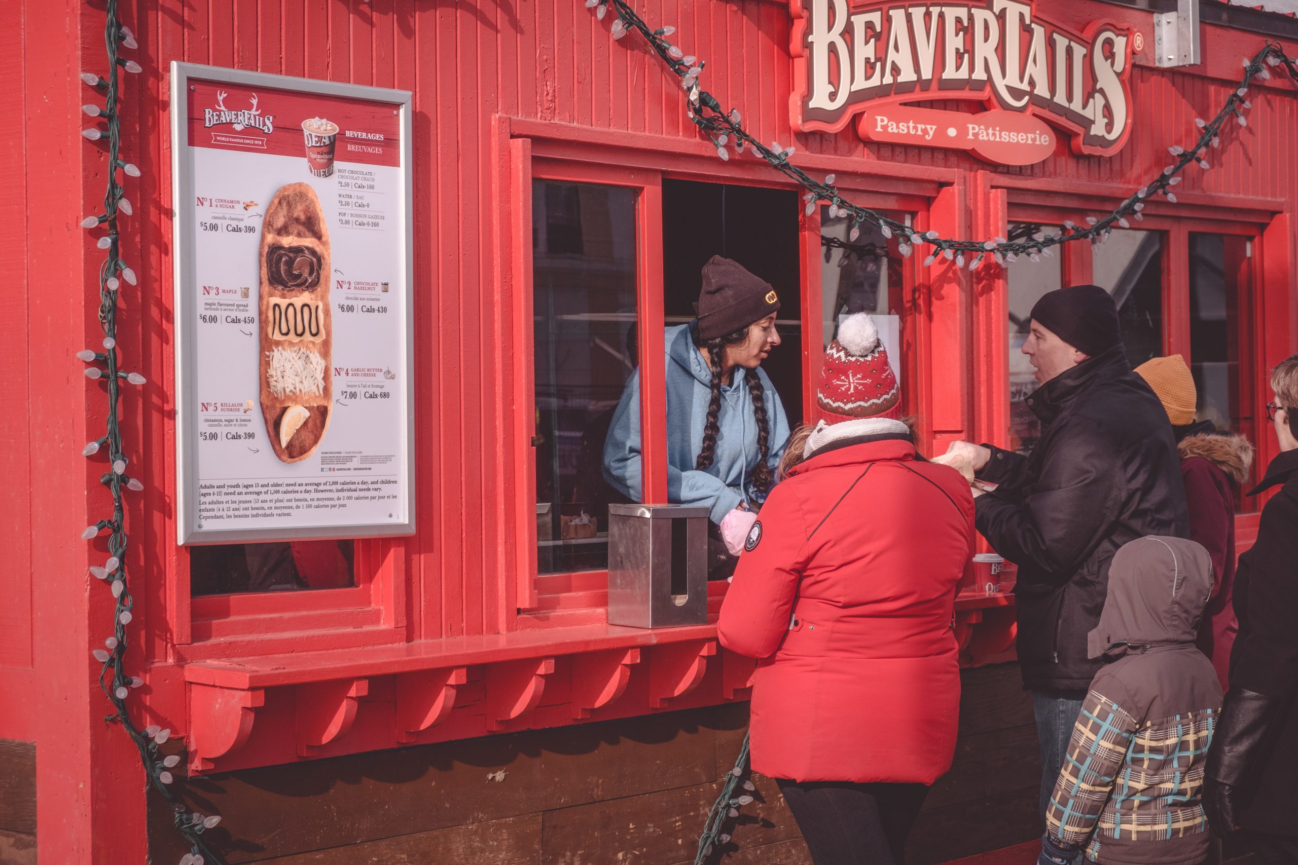 Beavertail pastries in Ottawa