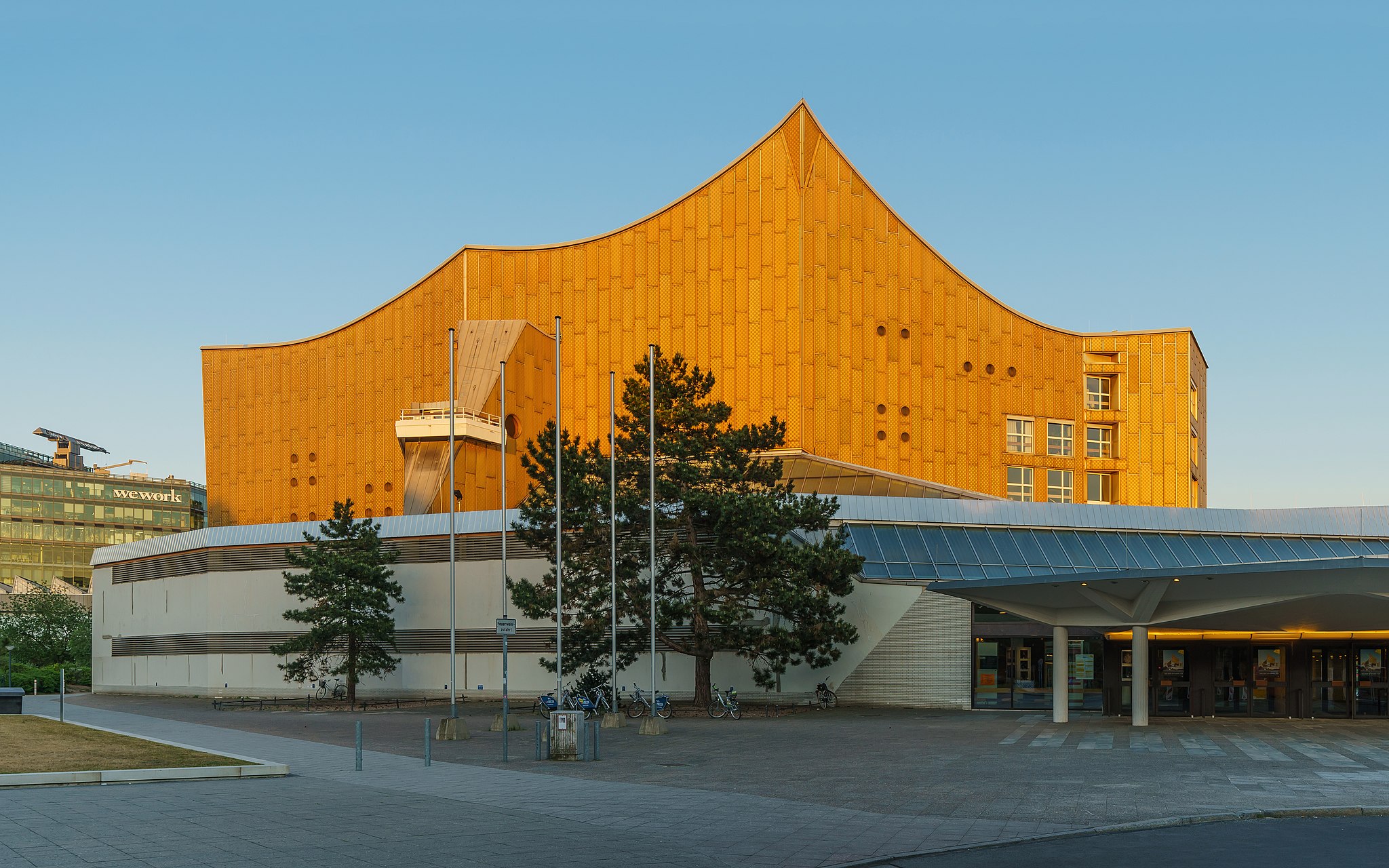 Berlin Philharmonie main entrance and building Berlin Philharmonie main entrance and building