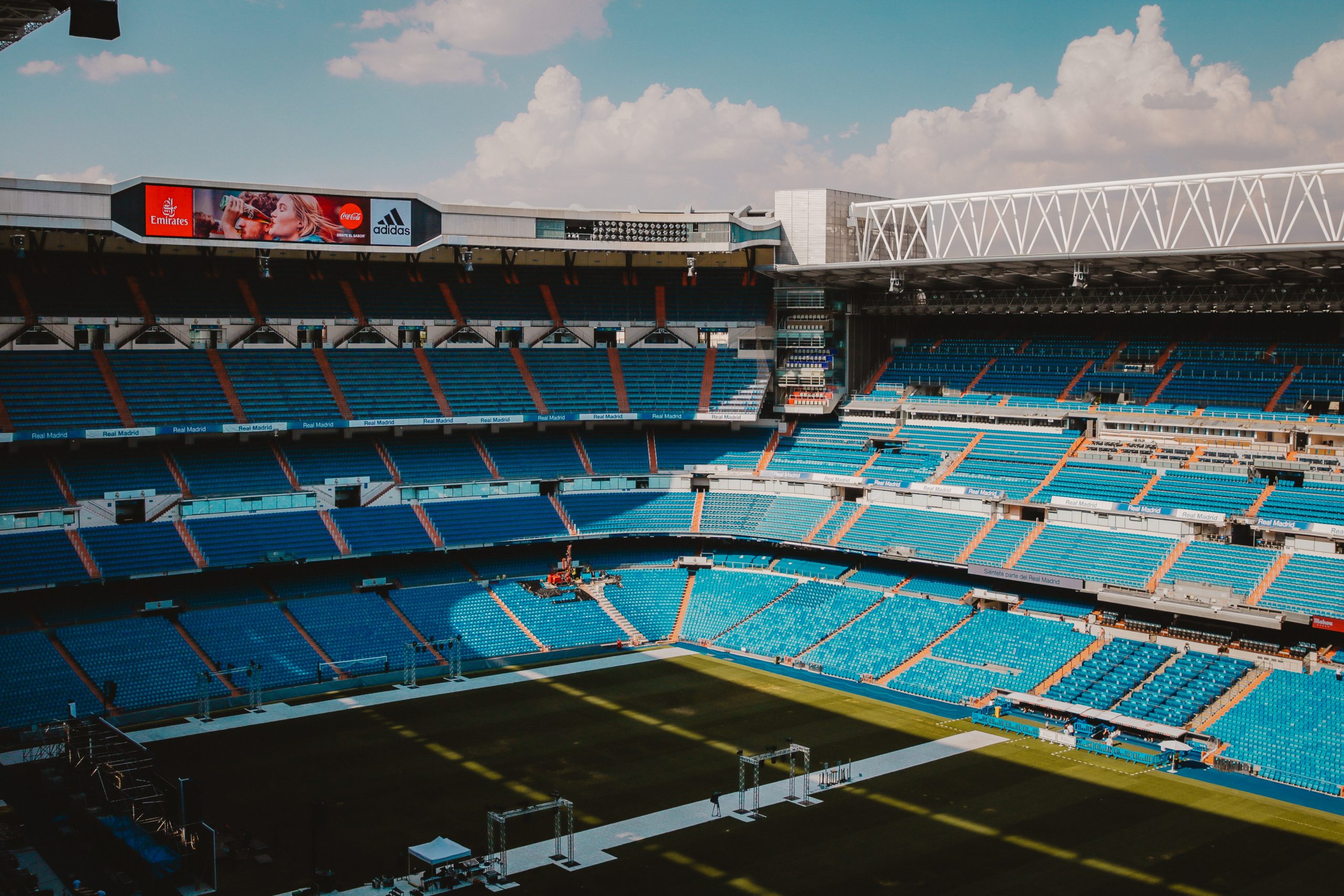 Bernabeu stadium located in Tetuan in Madrid