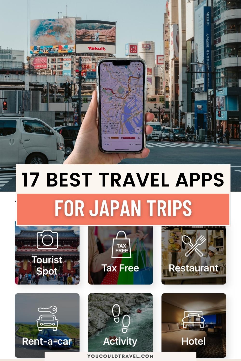Best apps for Japan travel