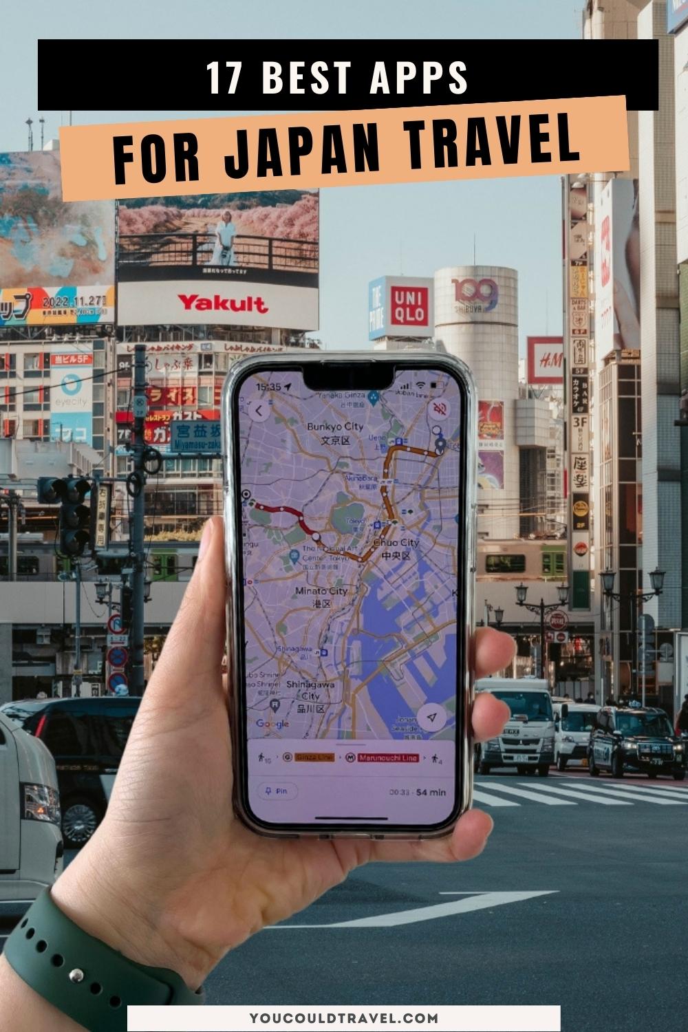 Best apps for your upcoming Japan travel