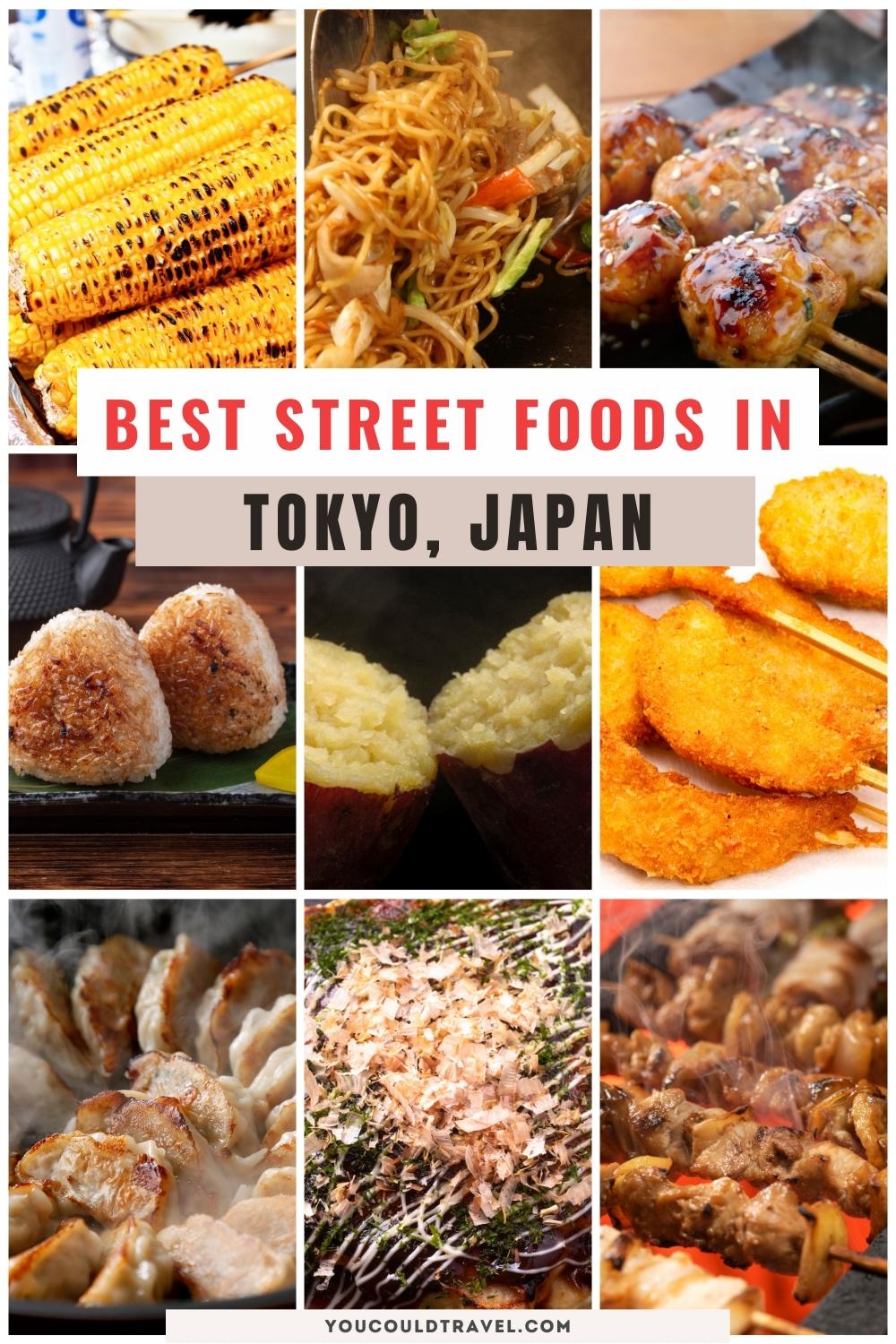 Best street food in Tokyo