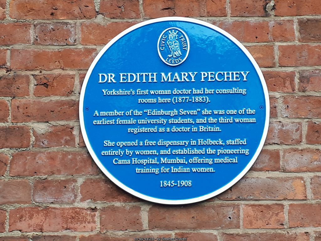 Blue plaque trail in Leeds