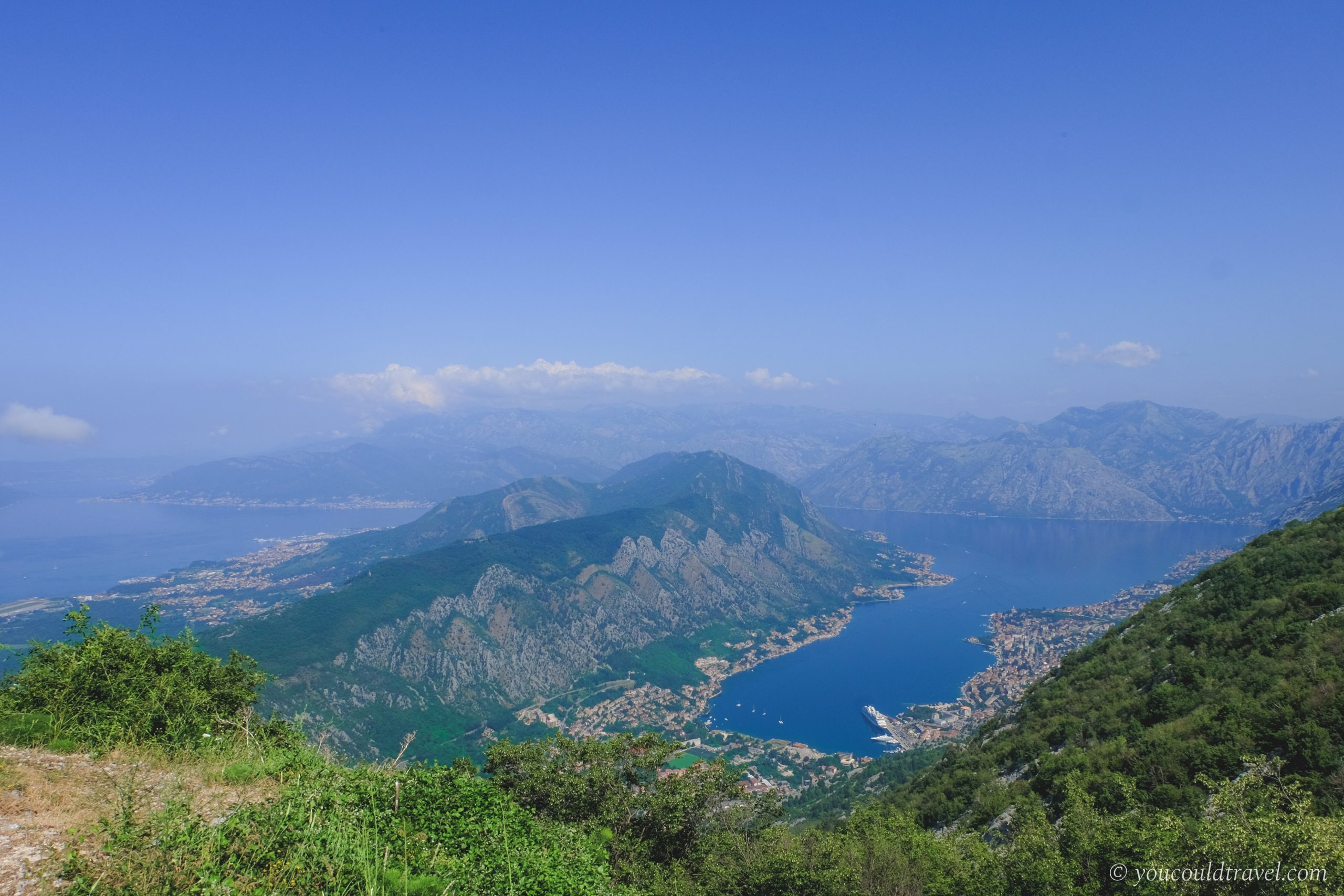 Boka Bay from above