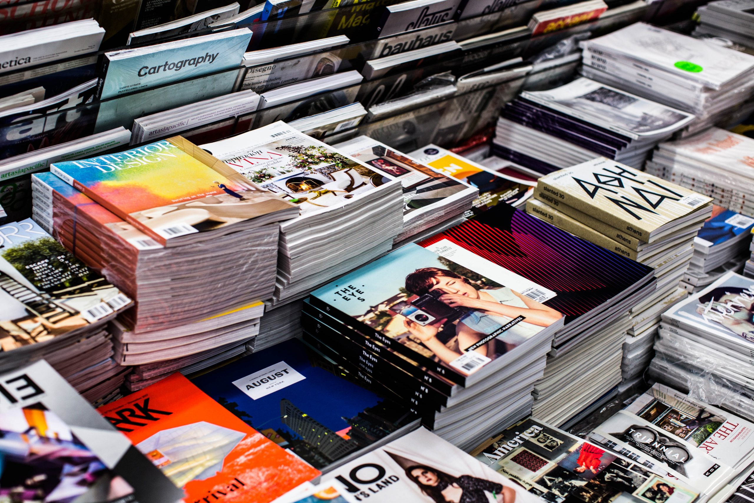 Books and magazines in New York