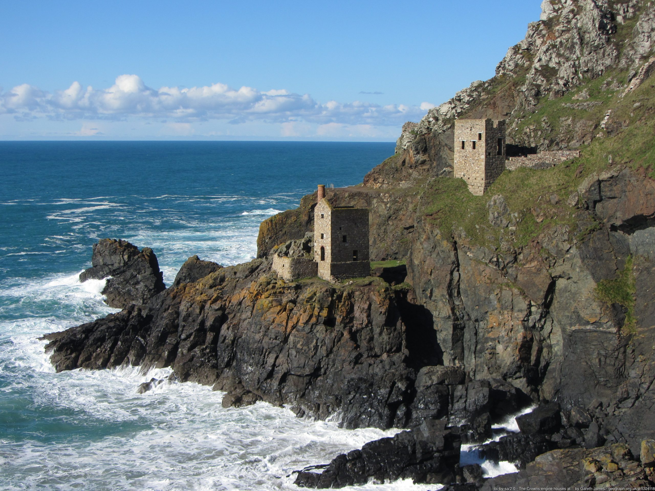 Botallack in Cornwall UK Botallack in Cornwall UK