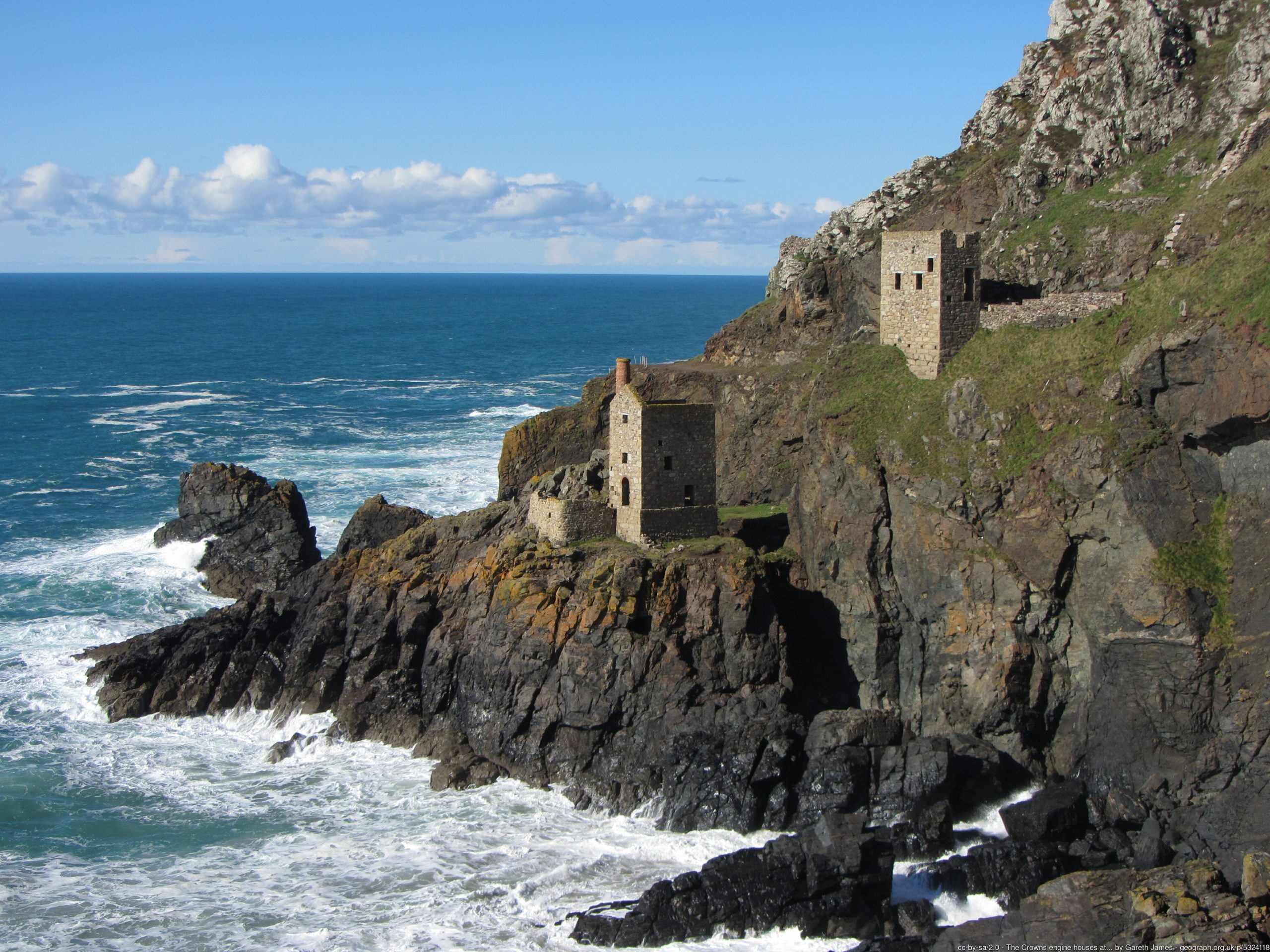 Botallack in Cornwall UK