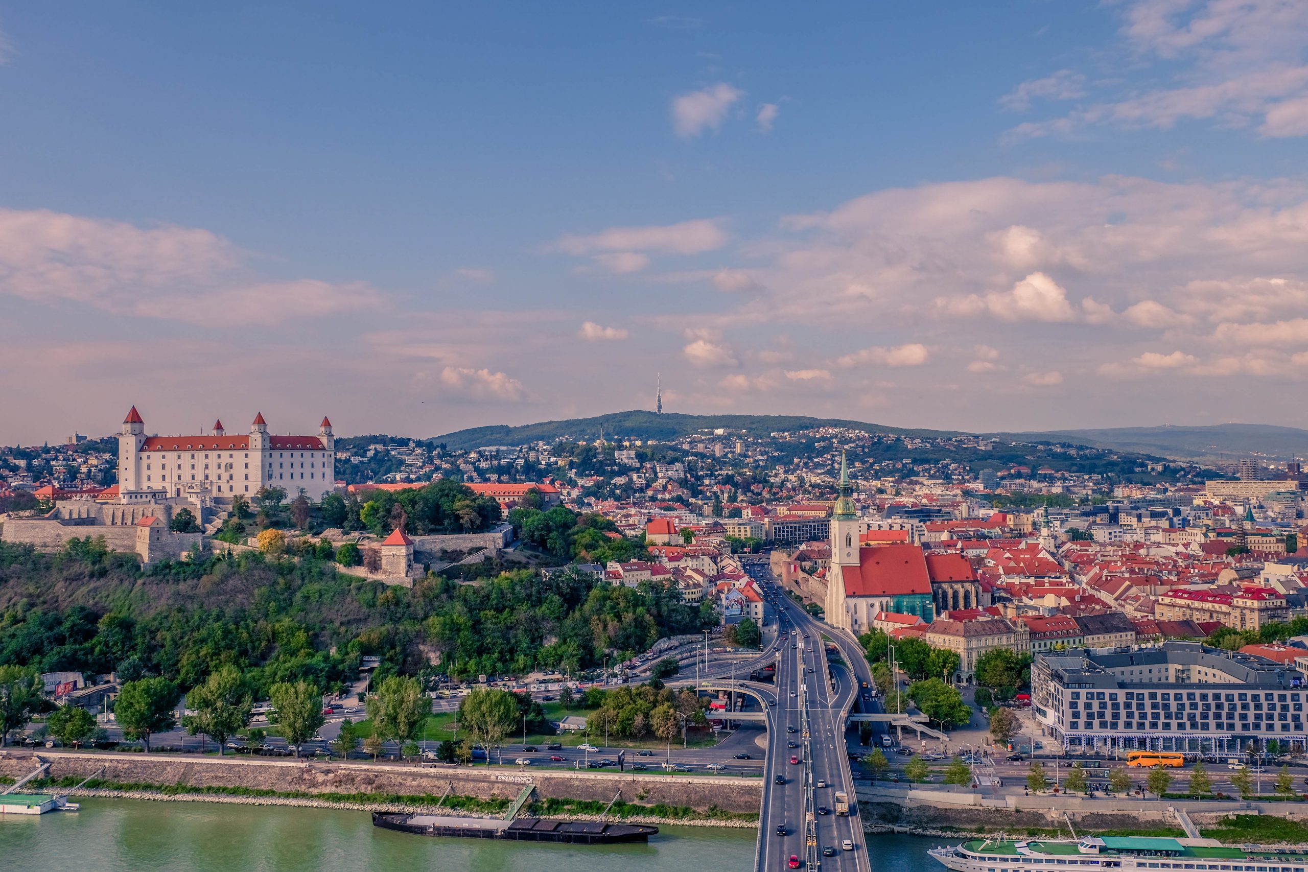 Bratislava View from UFO Bratislava View from UFO