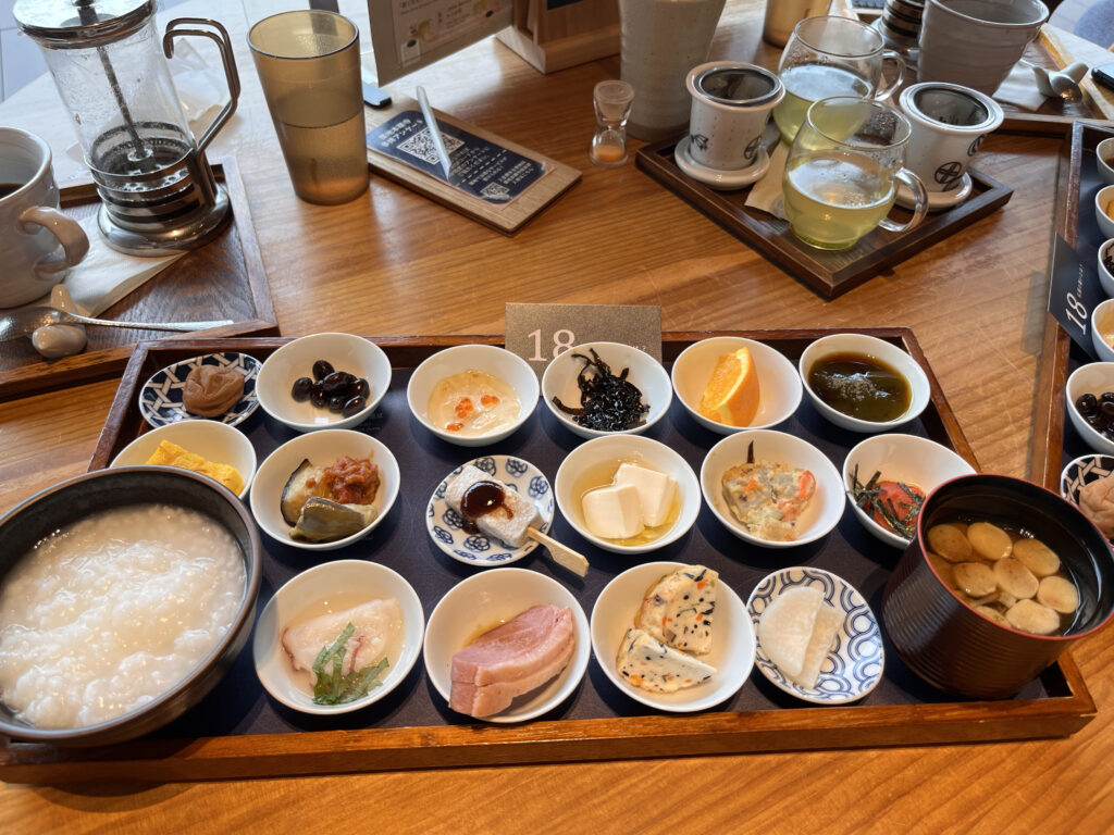 Breakfast at Tsumugi in Ginza