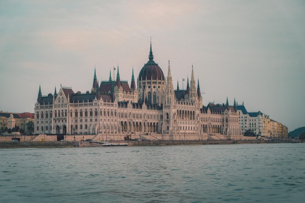 A view of the Budapest Parliament over the Danube