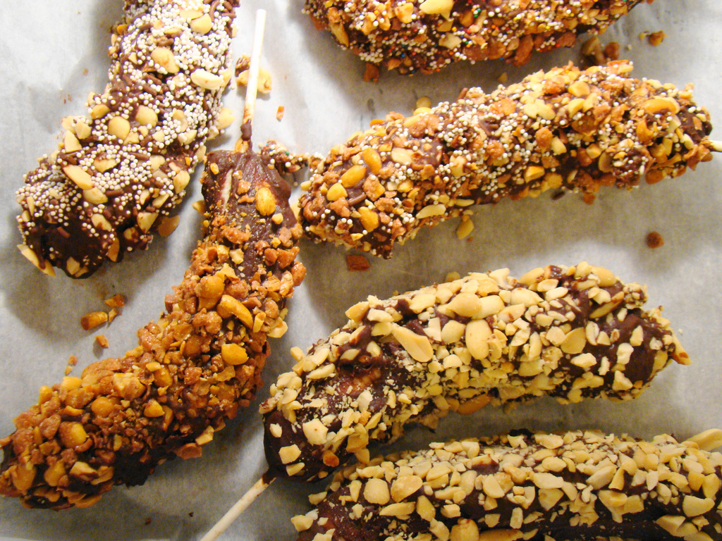 Chocolate Banana Stick Tokyo Japan Chocolate Banana Stick Tokyo Japan