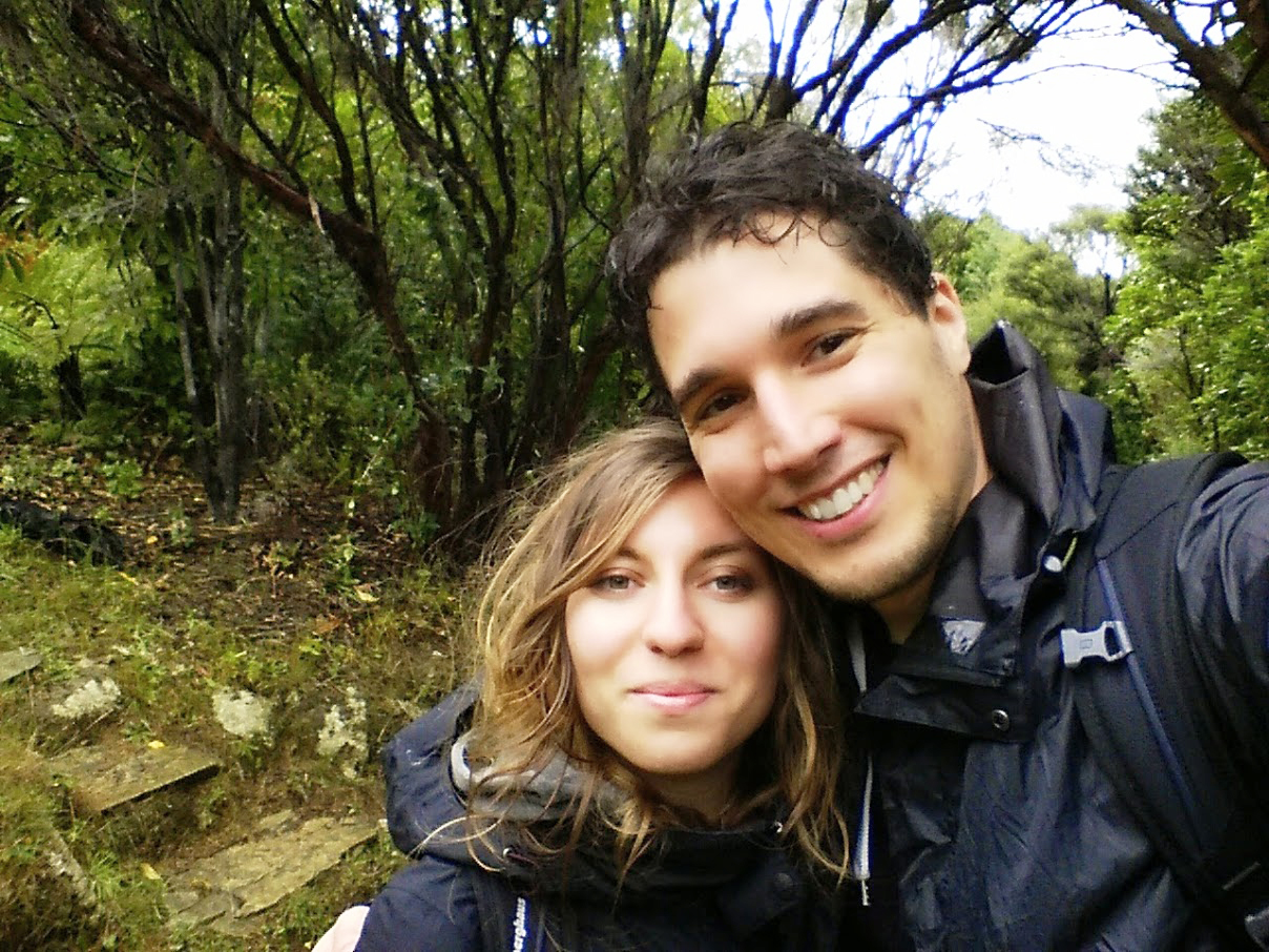 Cory and G Queen Charlotte Track