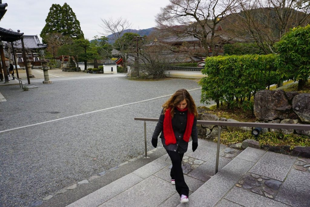 Cory from You Could Travel exploring Uji as a day trip from Kyoto